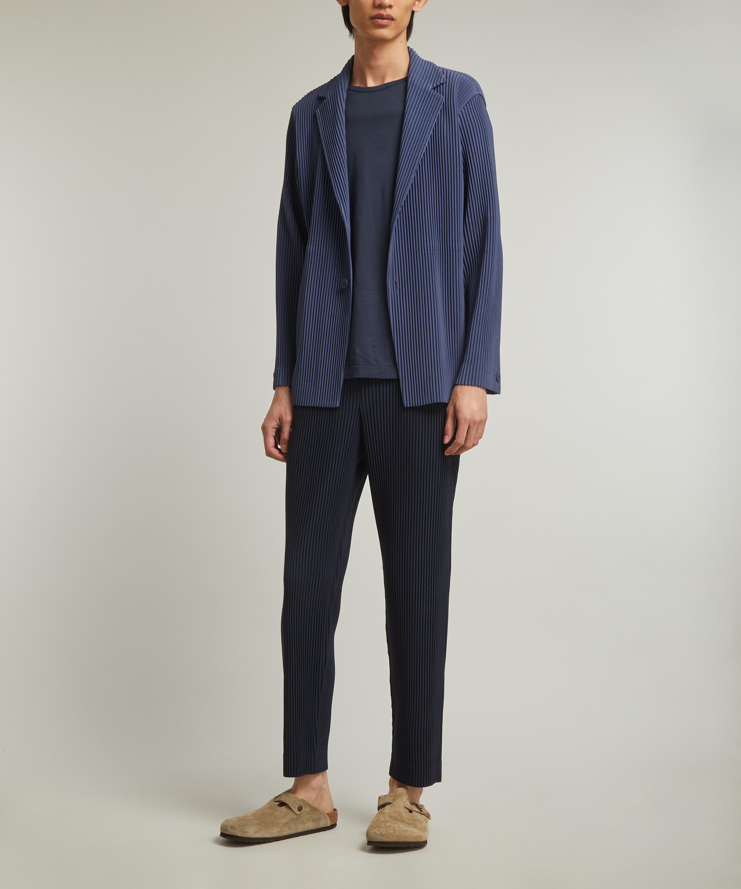 Homme Plisse Issey Miyake - Core Pleated Long Blazer image number 1