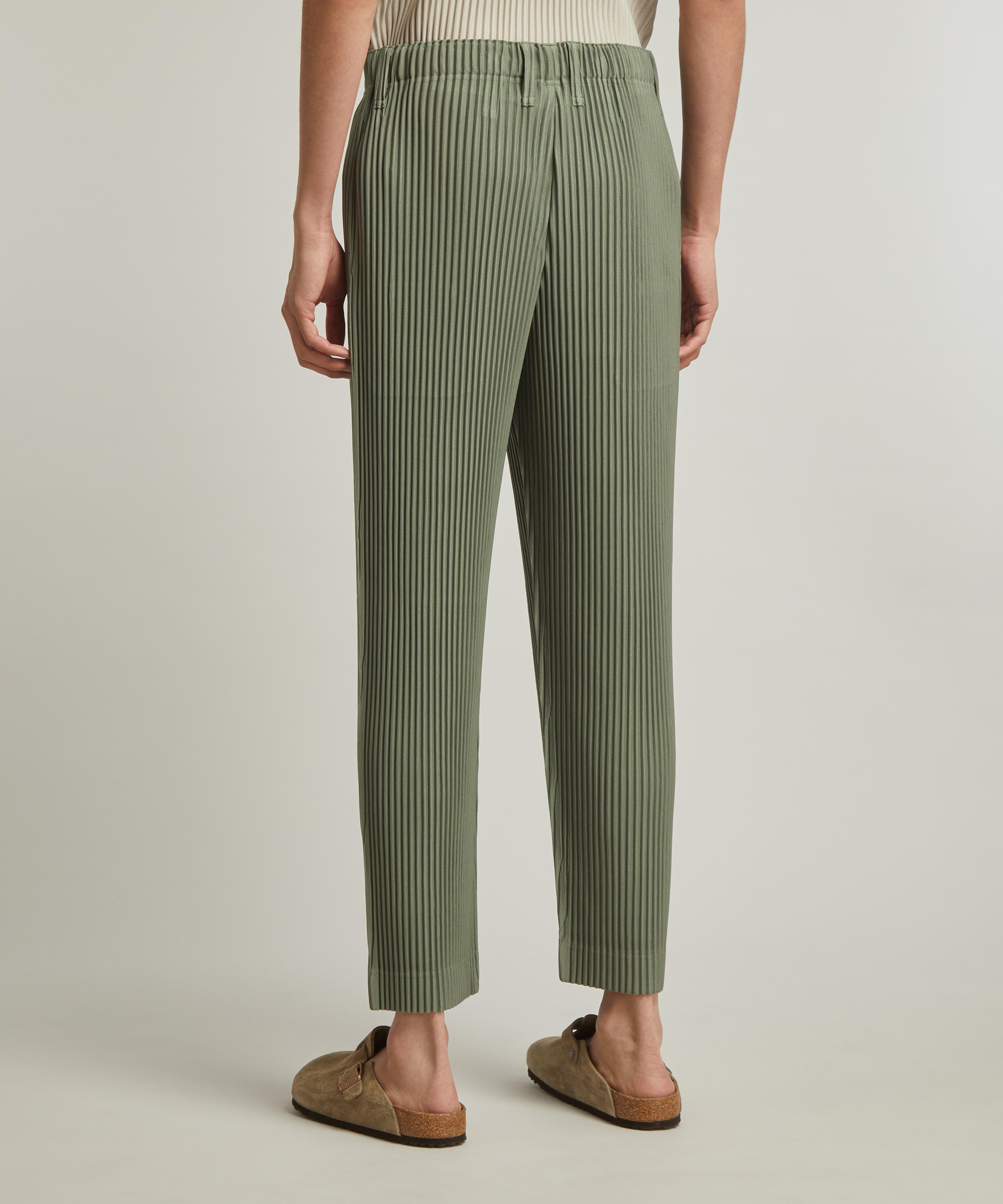 Homme Plisse Issey Miyake - Core Pleated Straight Leg Trousers image number 3