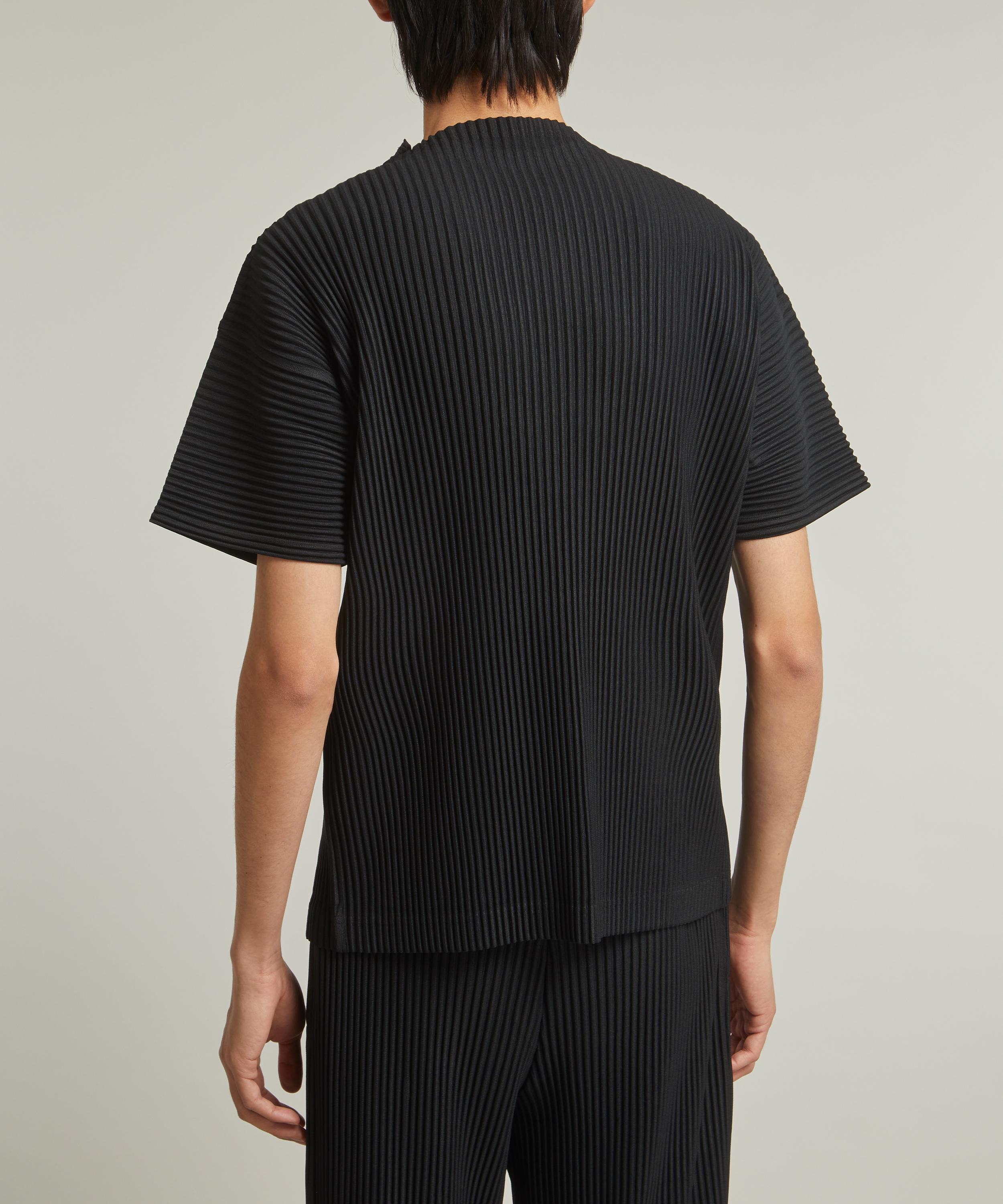 Homme Plisse Issey Miyake - MONTHLY COLOURS MAY Pleated Mock Neck Shirt image number 3