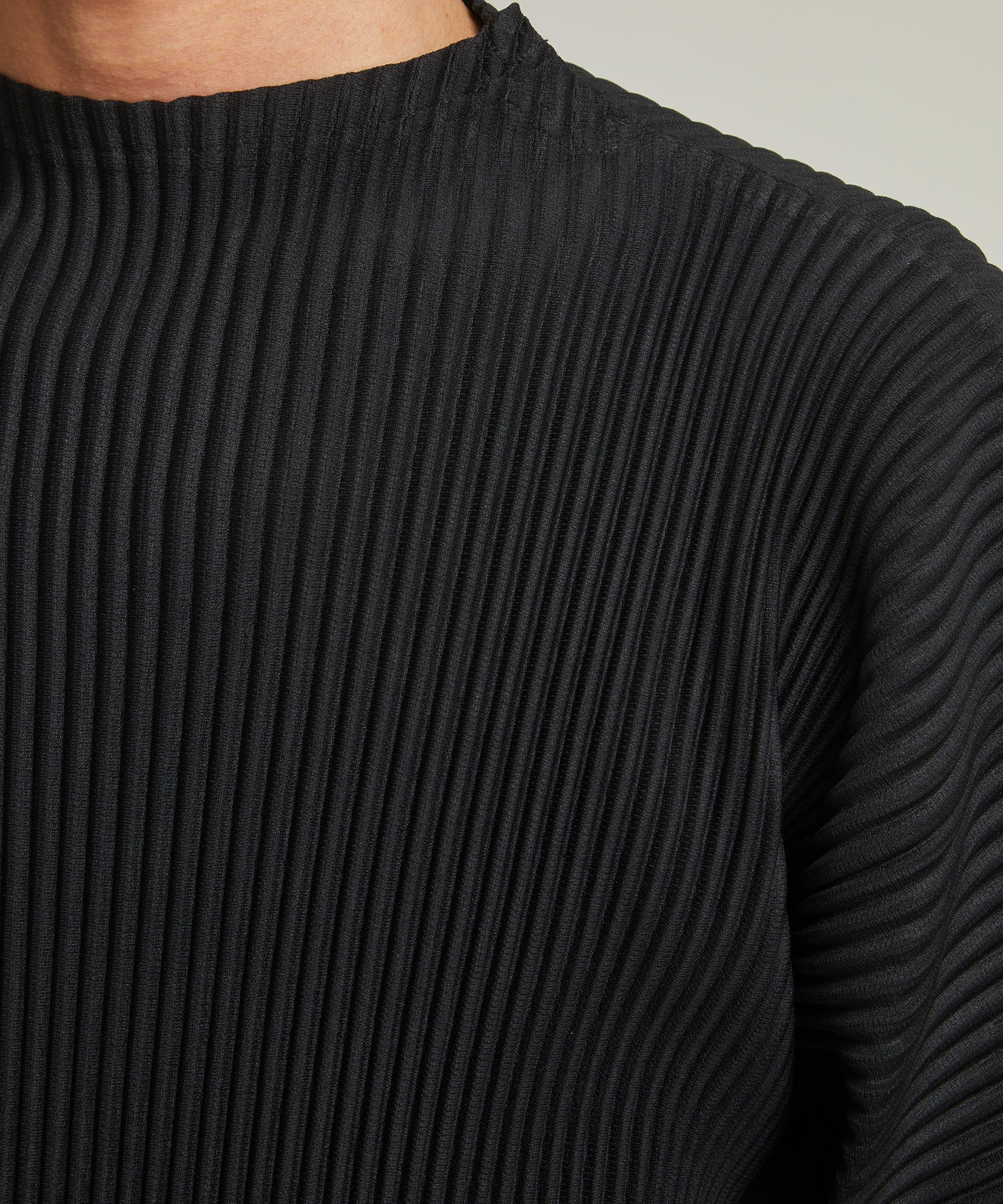 Homme Plisse Issey Miyake - MONTHLY COLOURS MAY Pleated Mock Neck Shirt image number 4