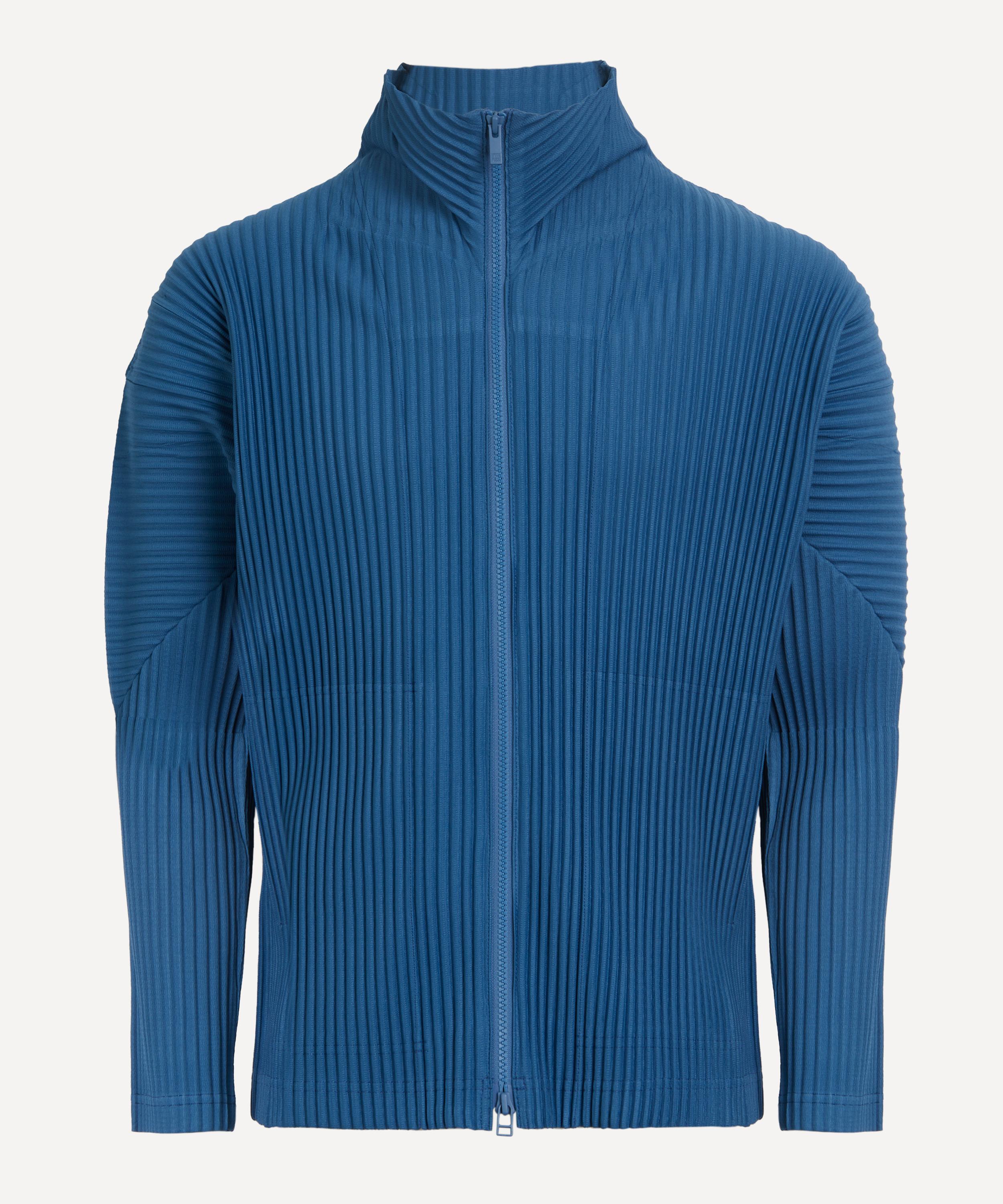 Homme Plisse Issey Miyake - Pleated Mock-Neck Jacket image number 0