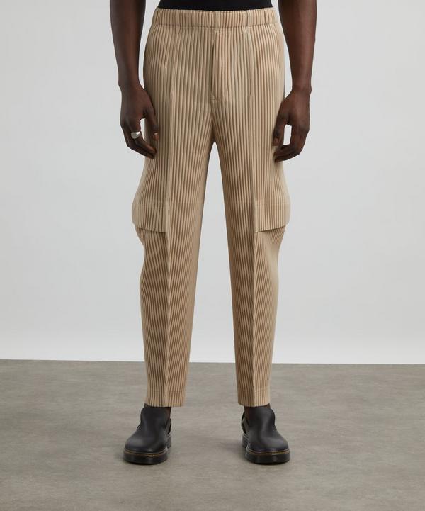 Homme Plisse Issey Miyake CARGO Pleated Trousers | Liberty Homme Plisse Issey Miyake CARGO Pleated Trousers | Liberty