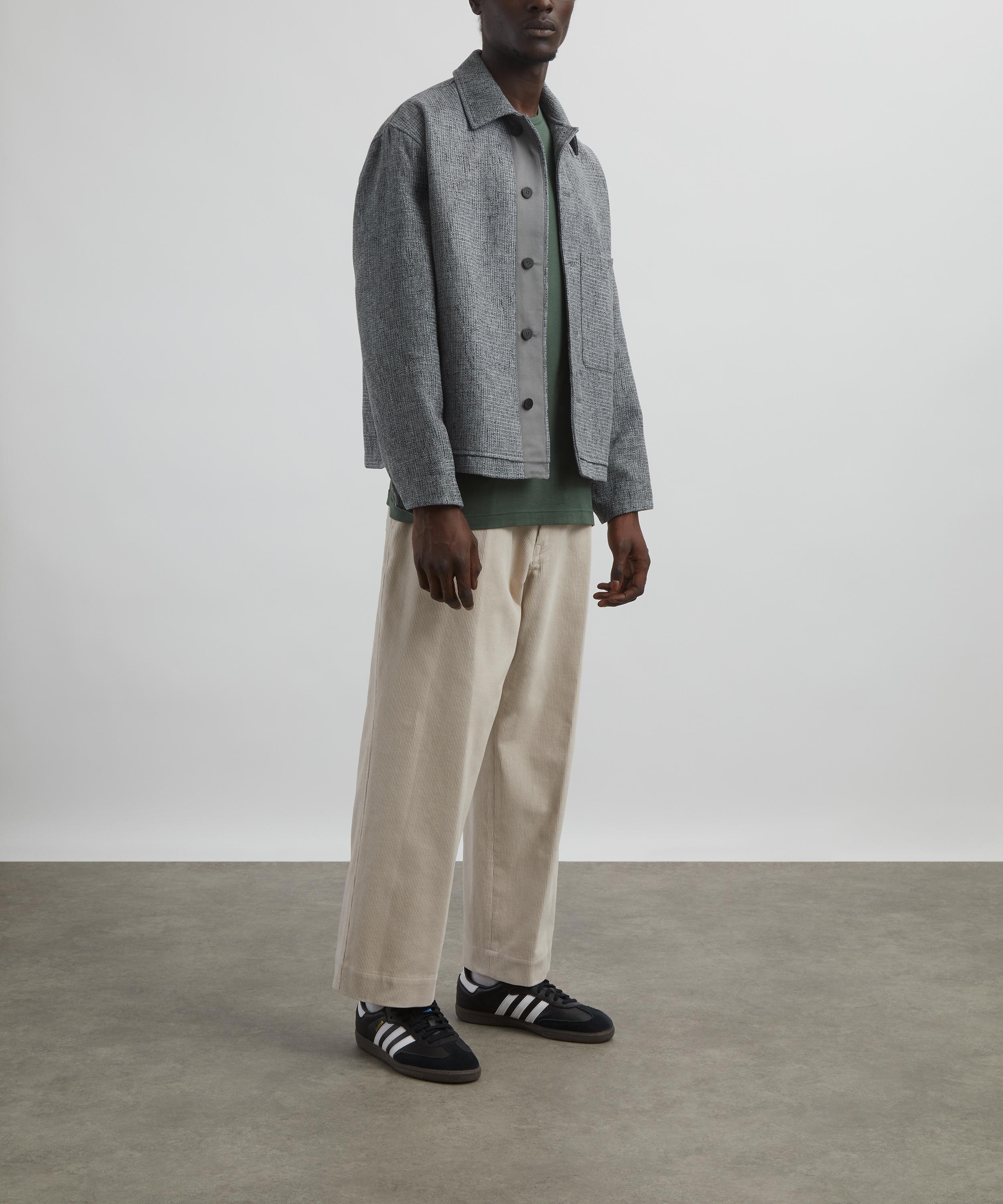Le17septembre - Tweed Button-Down Overshirt image number 1
