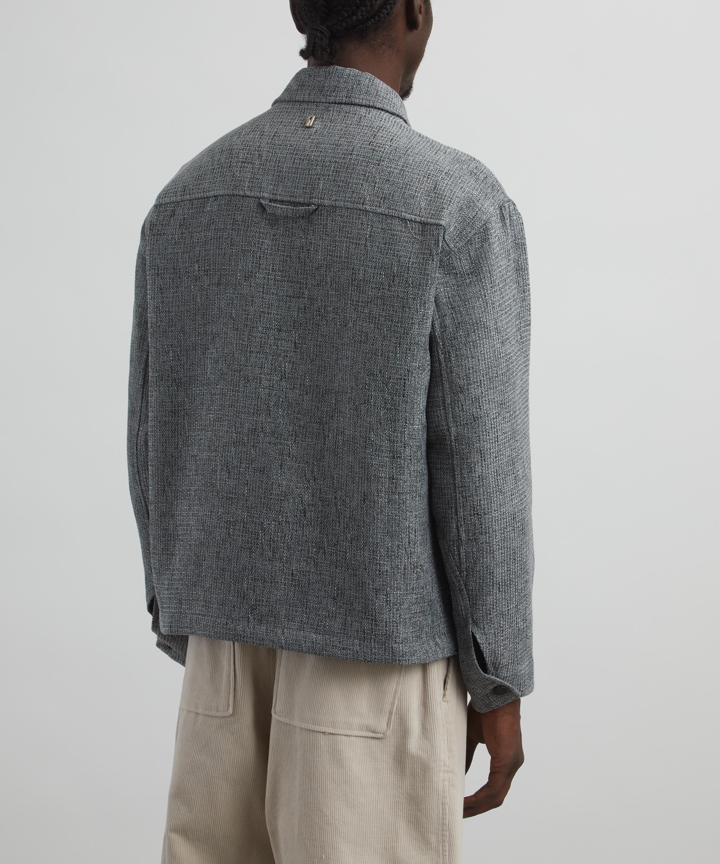 Le17septembre - Tweed Button-Down Overshirt image number 3