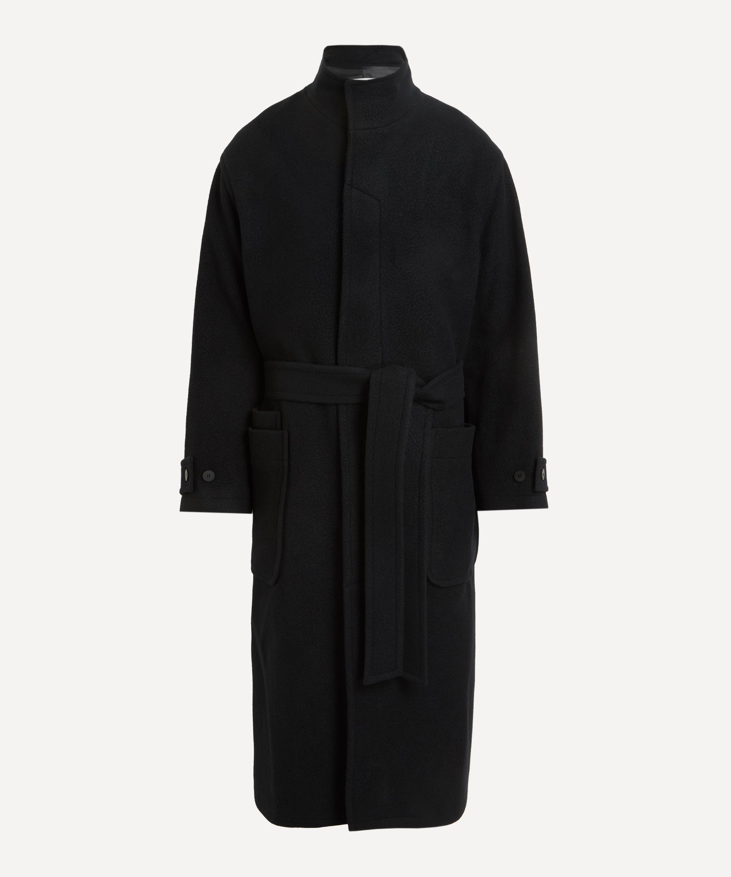 Le17septembre - Black High-Neck Coat image number 0