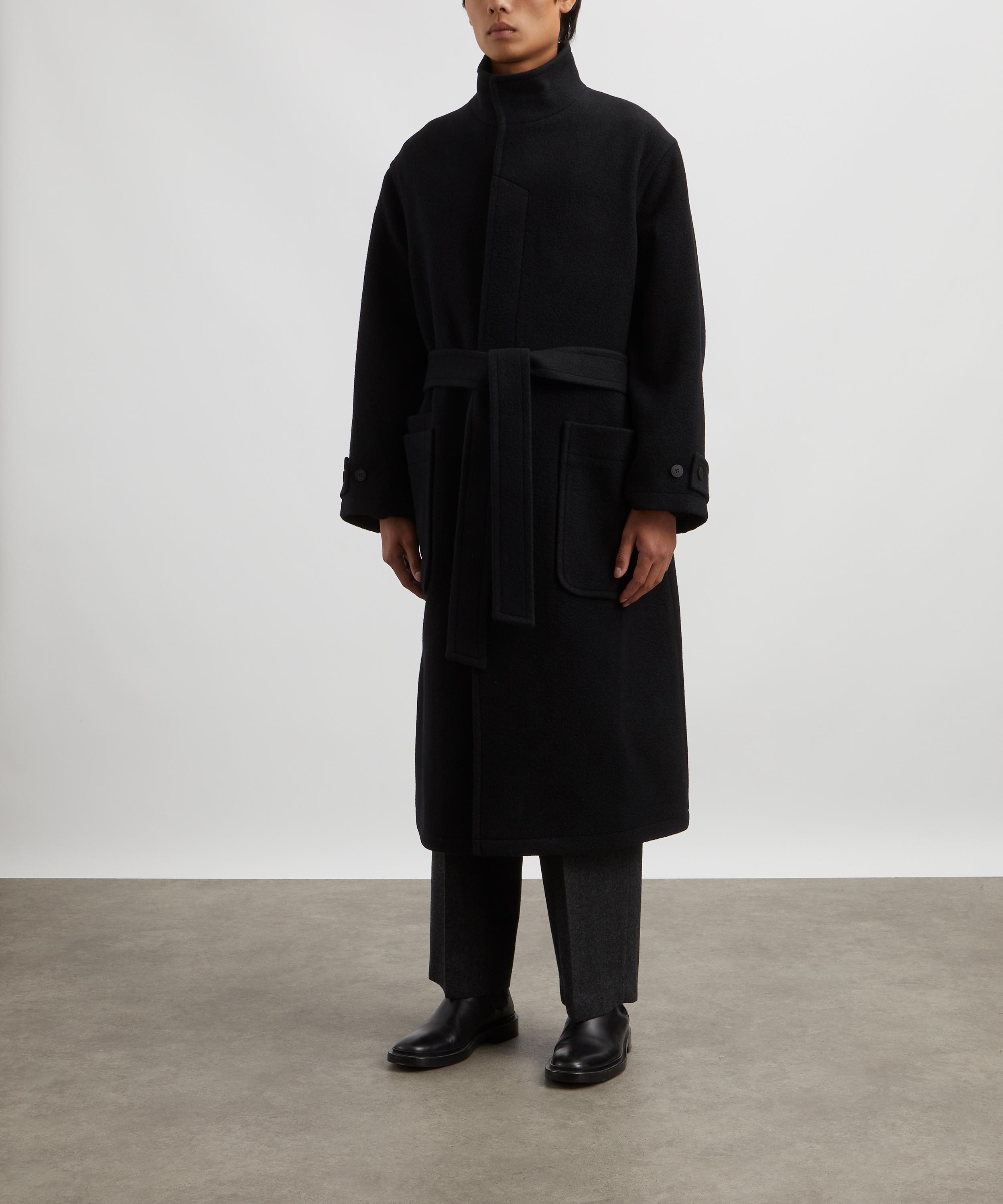 Le17septembre - Black High-Neck Coat image number 2