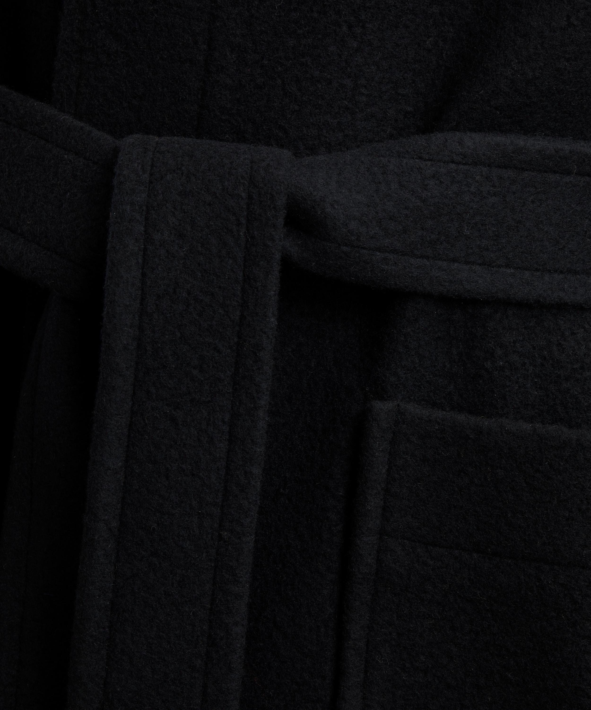 Le17septembre - Black High-Neck Coat image number 4