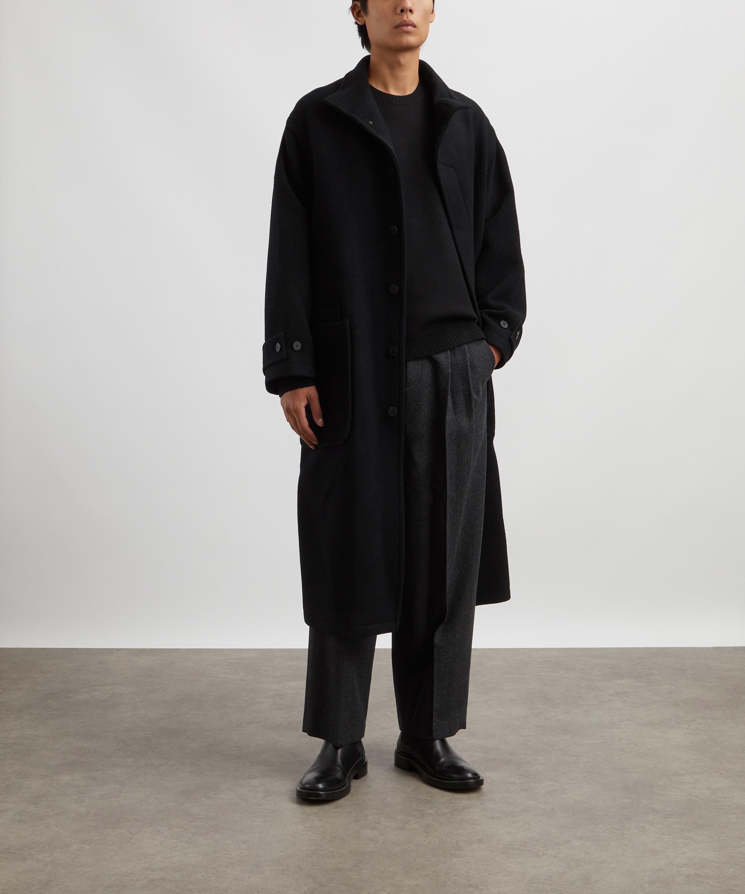 Le17septembre - Wide Leg Pleated Wool-Blend Trousers image number 1