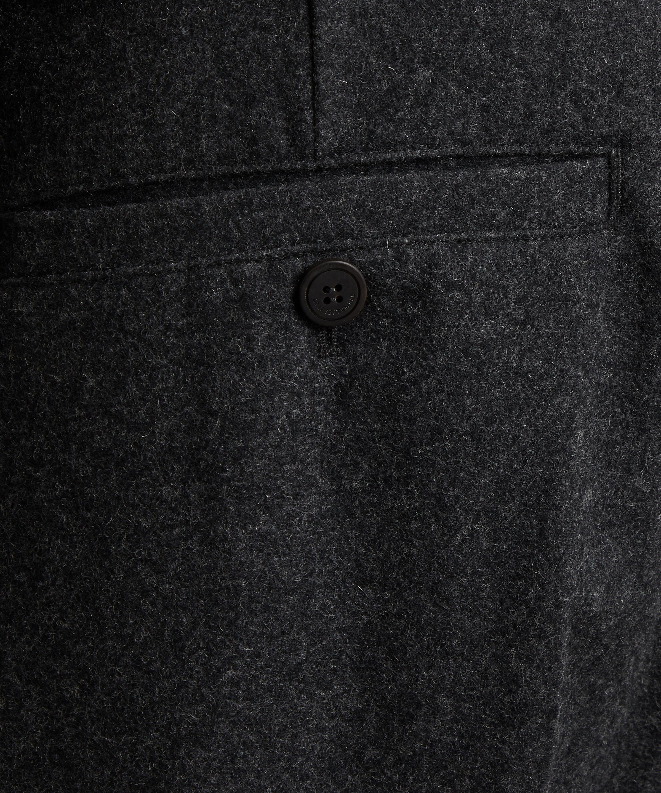Le17septembre - Wide Leg Pleated Wool-Blend Trousers image number 4