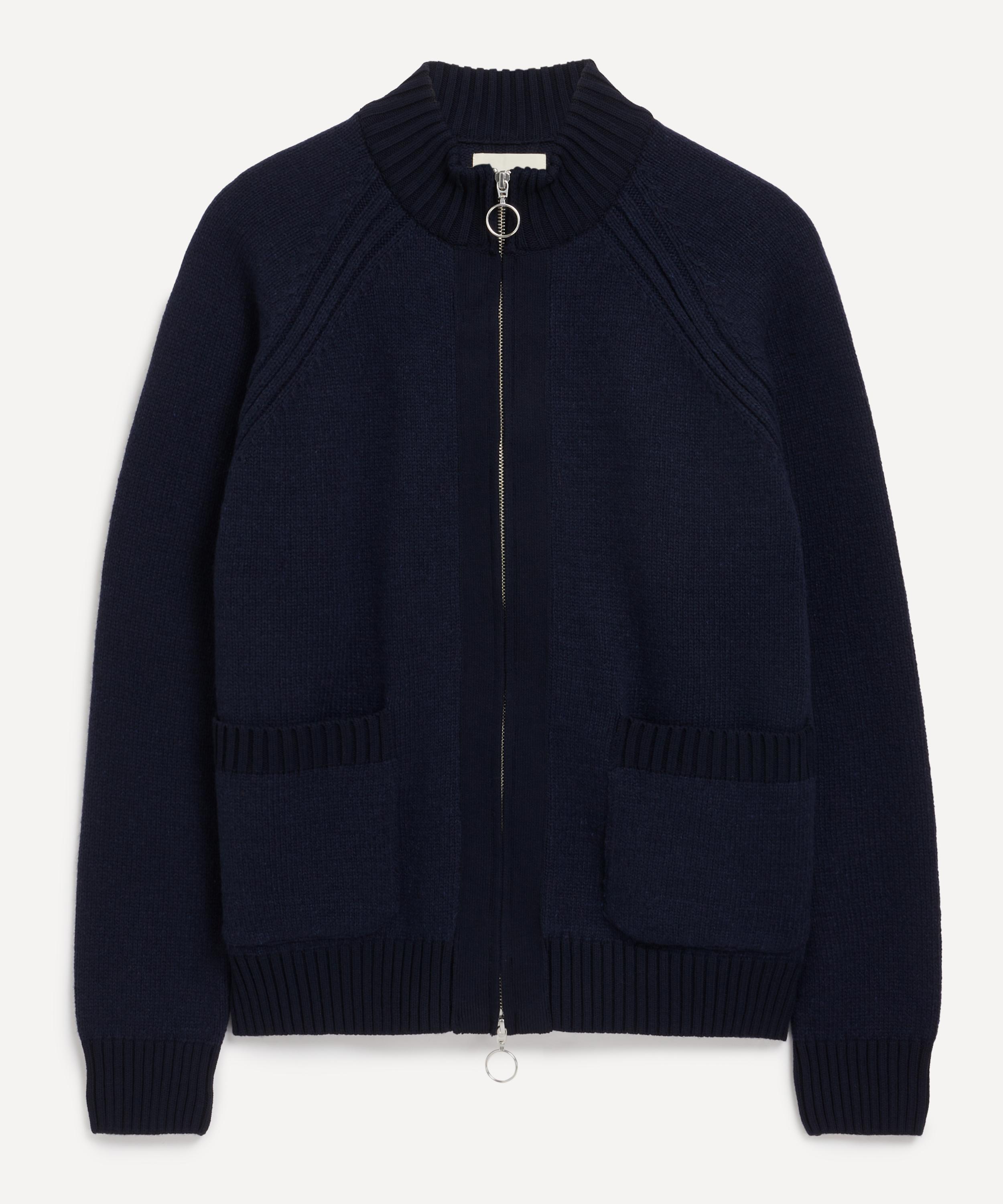 Folk - Knitted Zip Thru Bomber