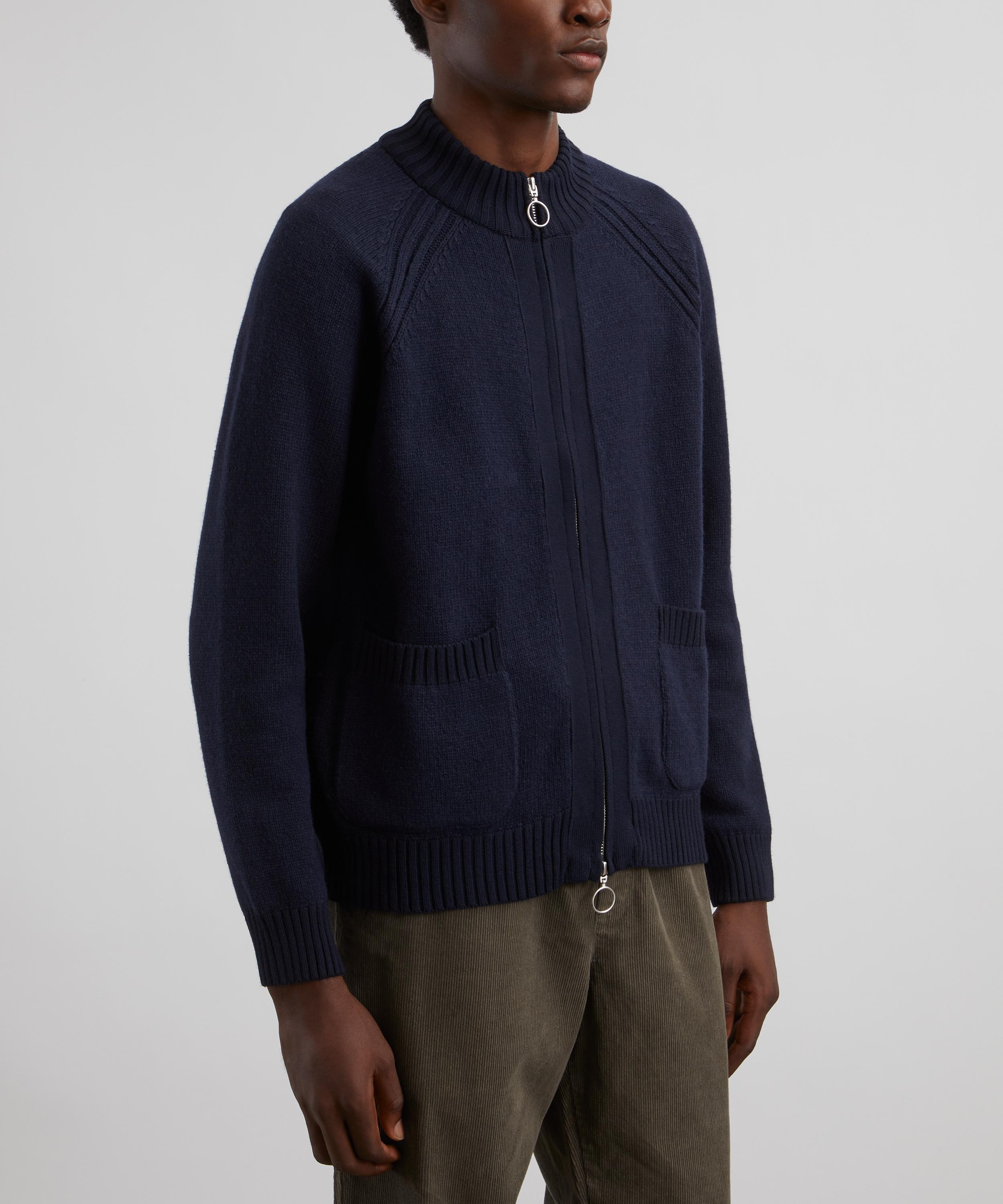 Folk - Knitted Zip Thru Bomber image number 2