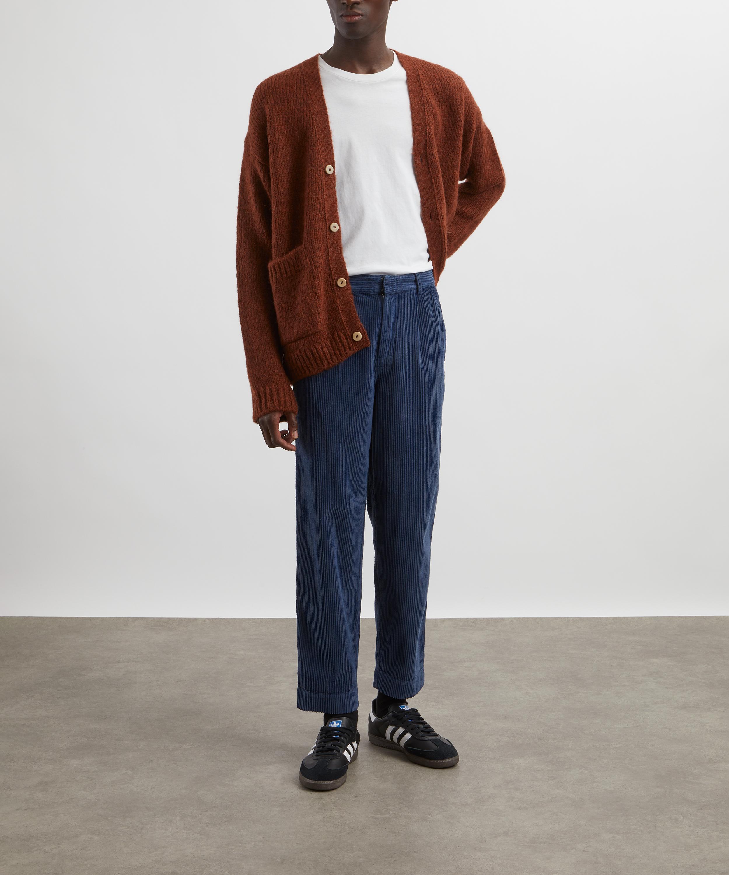 Folk - Signal Soft Blue Cord Trousers image number 1