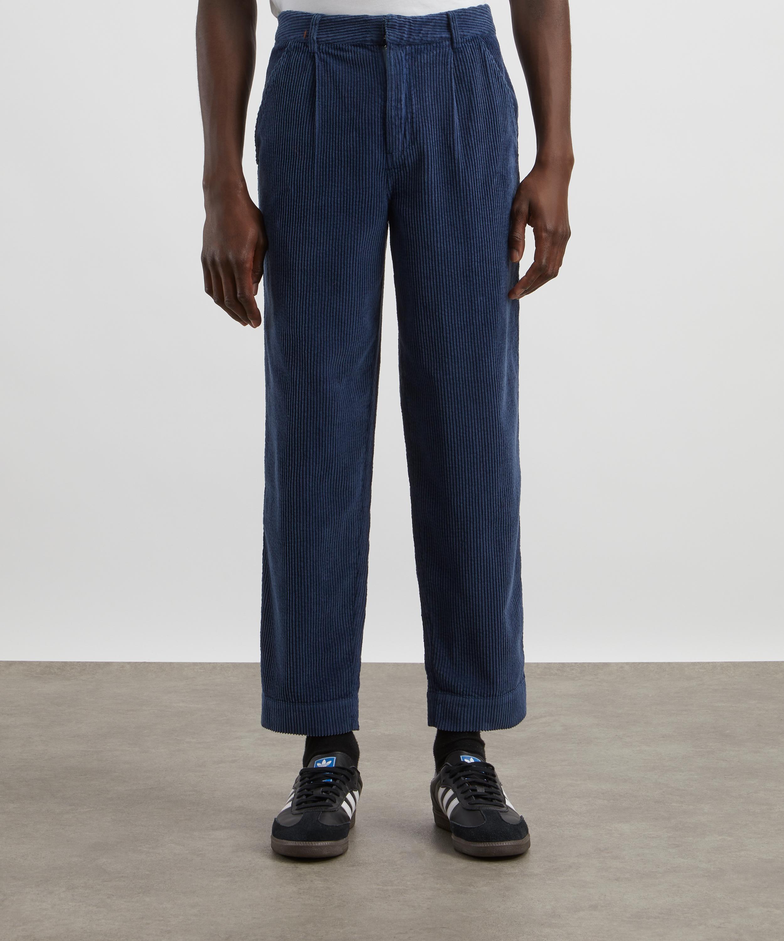 Folk - Signal Soft Blue Cord Trousers image number 2