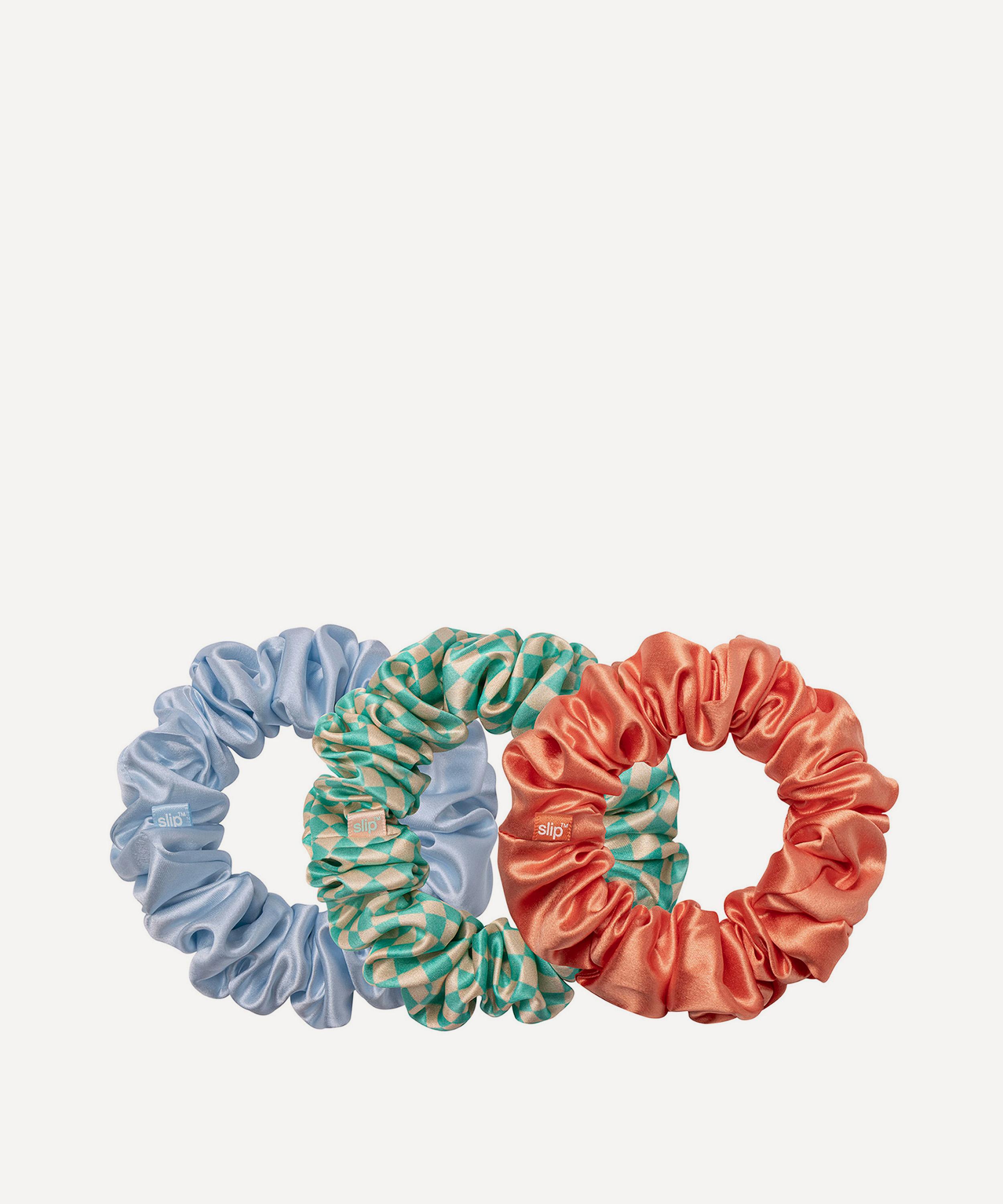 Slip - Sea Mist Large Silk Scrunchies Pack of 3 image number 1