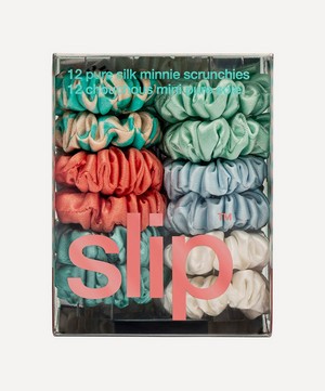 Slip - Seaside Minnie Silk Scrunchies Pack of 12 image number 2