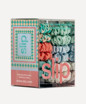 Slip - Seaside Minnie Silk Scrunchies Pack of 12 image number 3