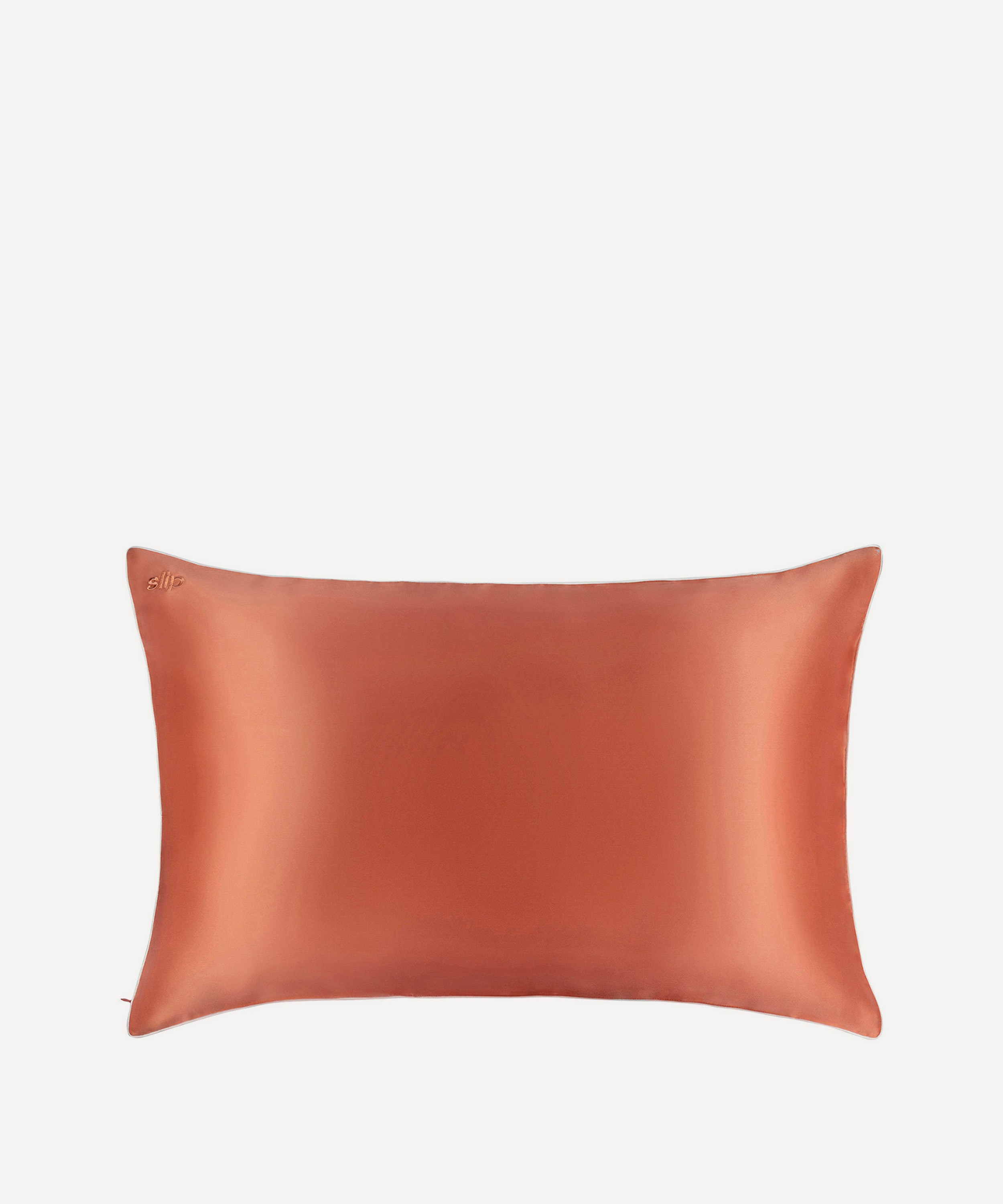 Slip - Queen Silk Coral Sunset Pillowcase image number 1