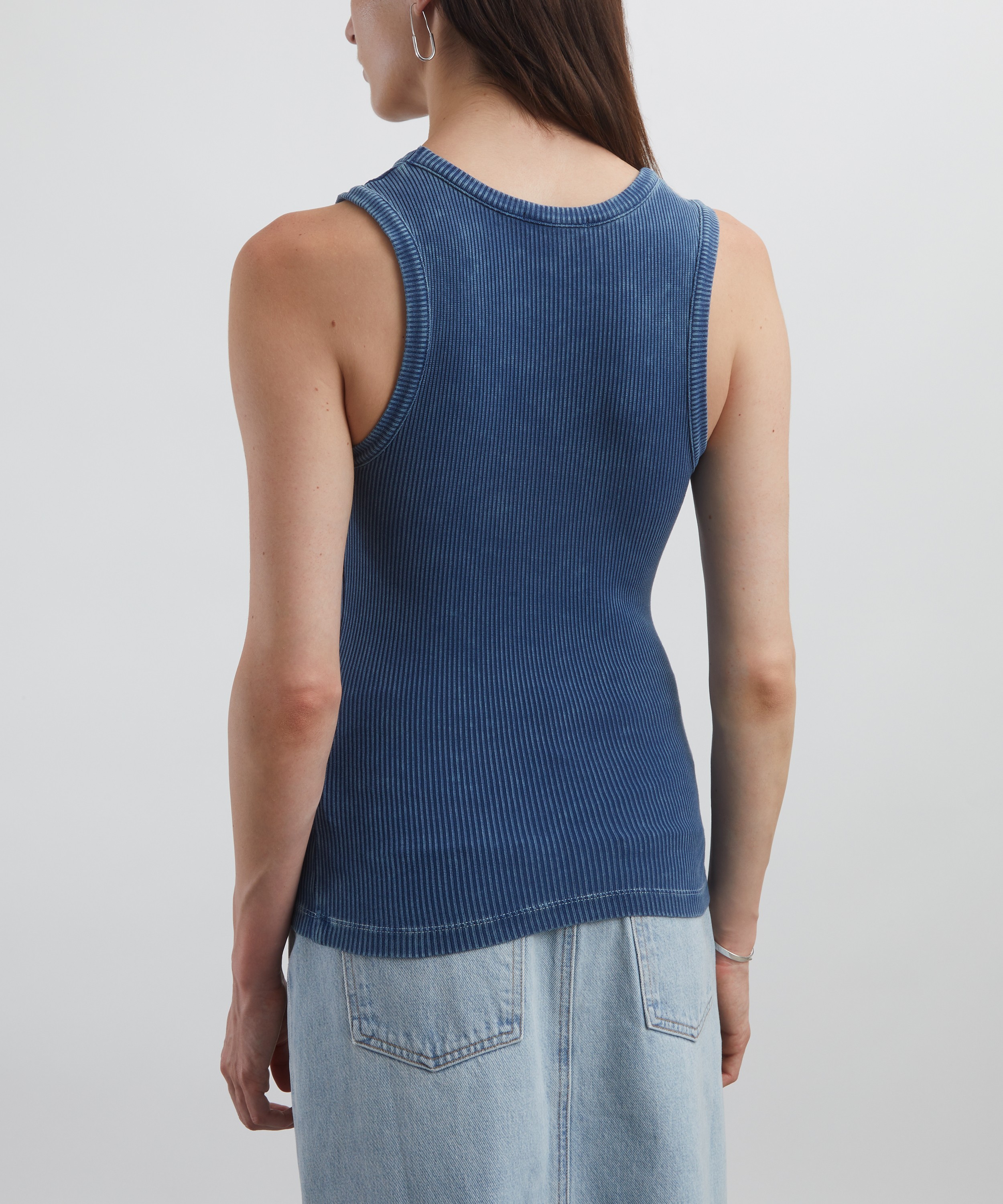 AGOLDE - Indigo Poppy Tank Top image number 3