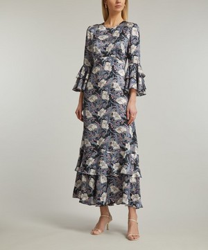 Liberty - June Dream Silk-Satin Gala Dress  image number 2