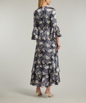 Liberty - June Dream Silk-Satin Gala Dress  image number 3