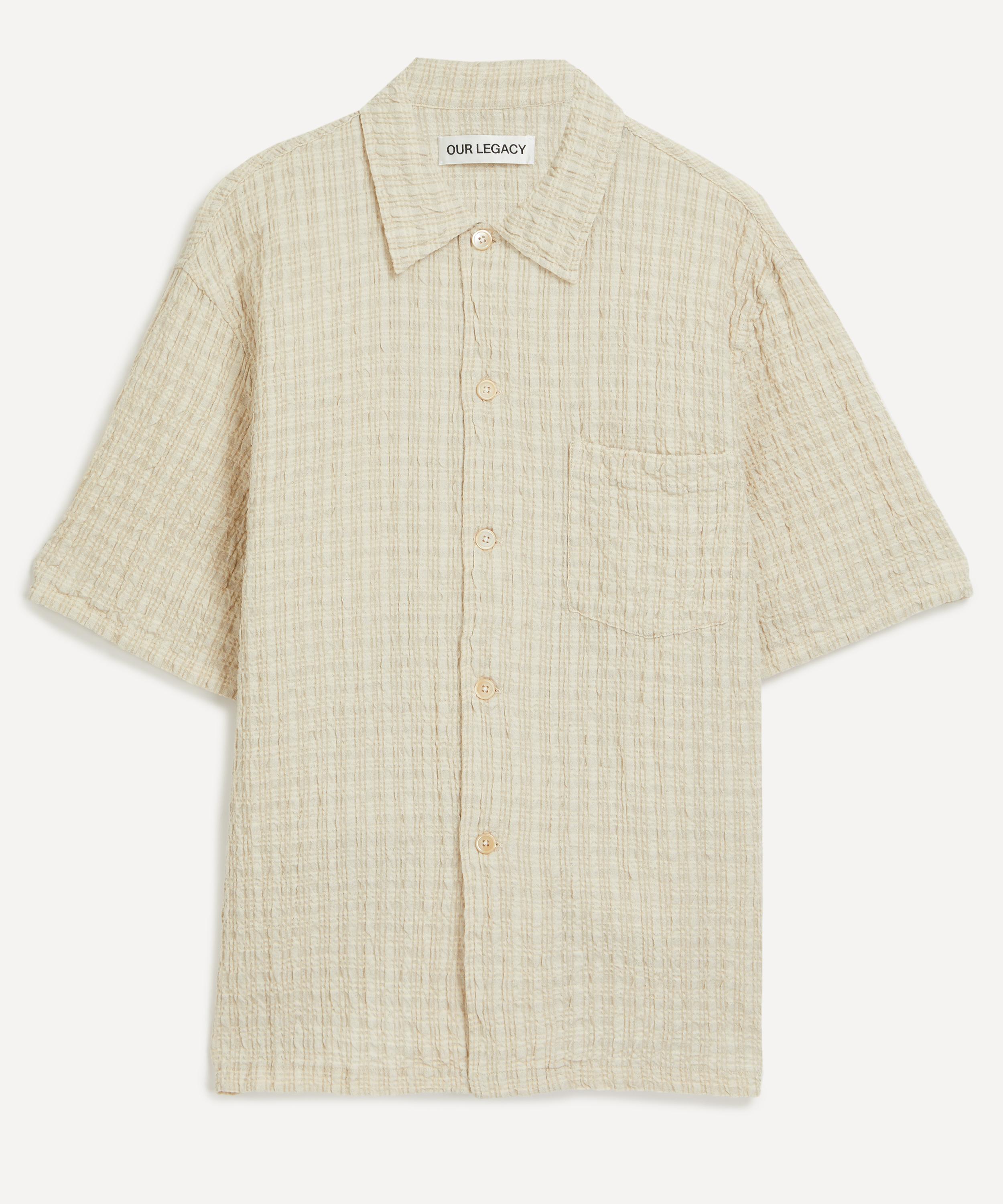 Our Legacy - Box Shirt in Light Authentic Seersucker