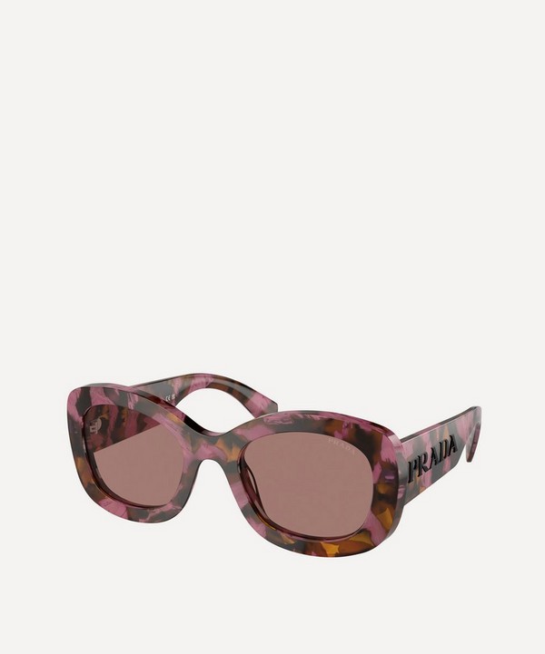 Prada - Oversized Oval Sunglasses