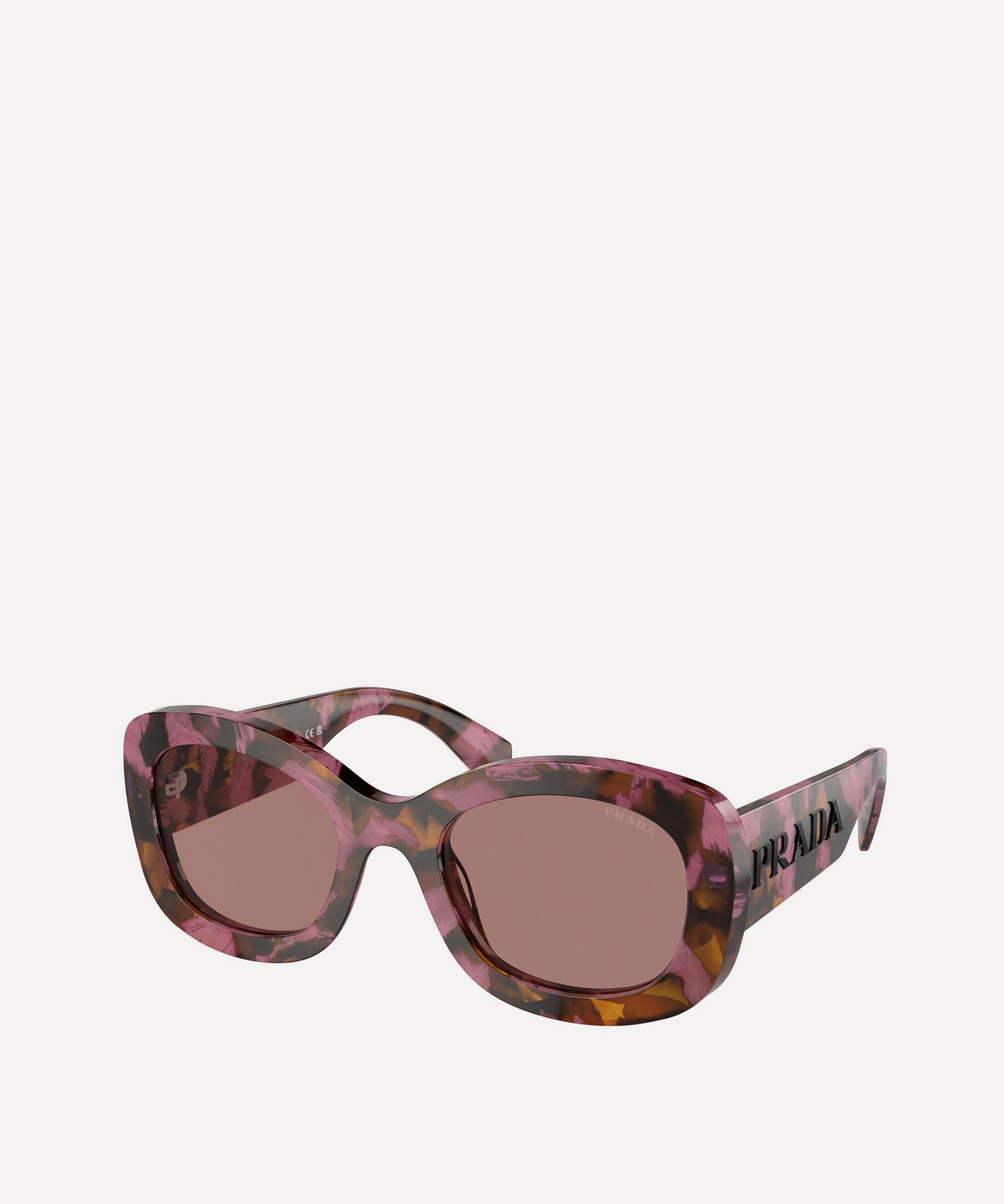 Prada - Oversized Oval Sunglasses image number 0