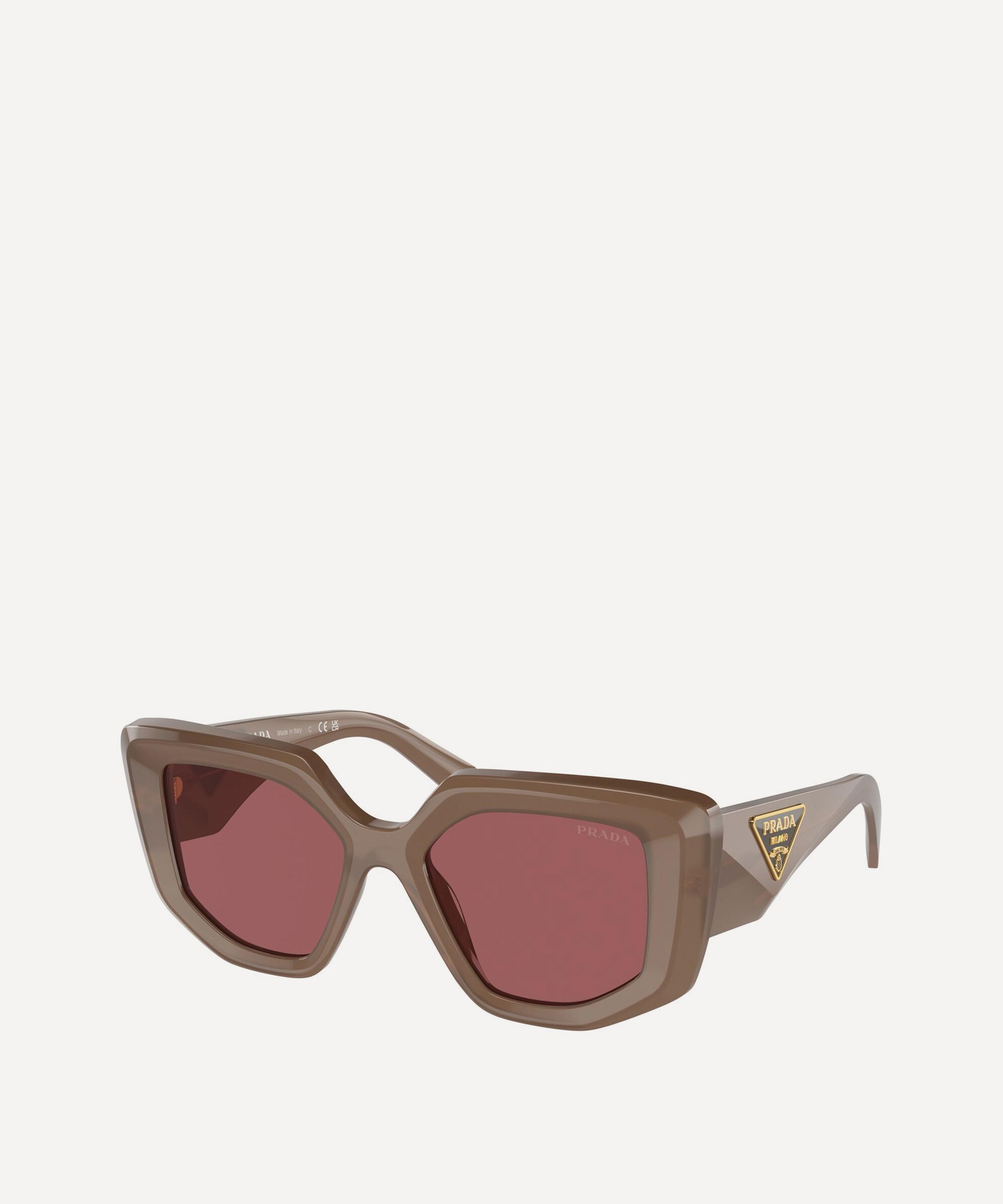 Prada Oversized Hexagon Sunglasses Liberty