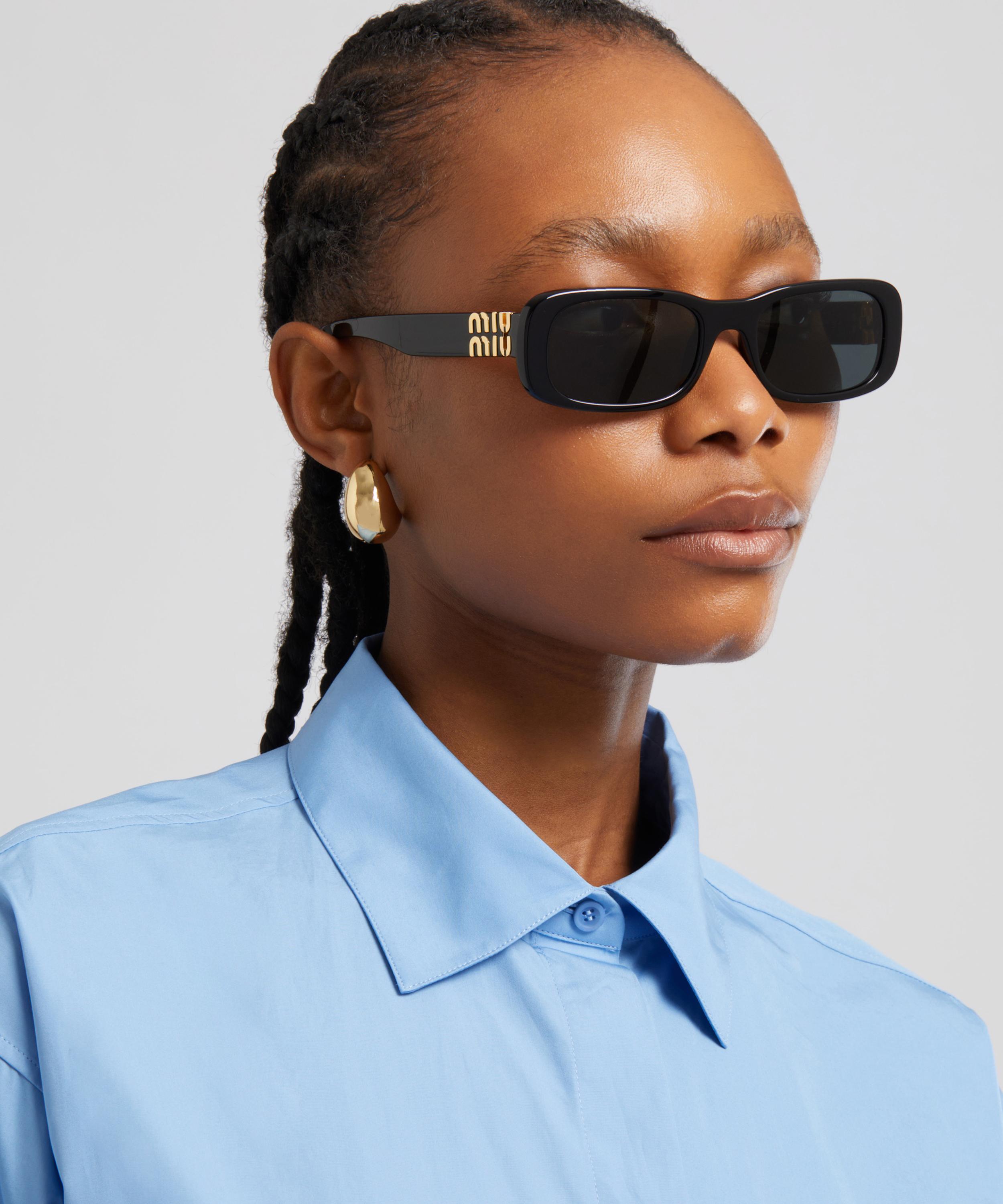 Miu Miu - Rectangle Sunglasses image number 1