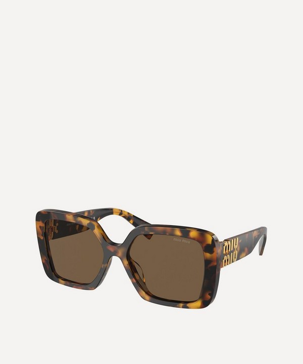 Miu Miu - Oversized Square Sunglasses