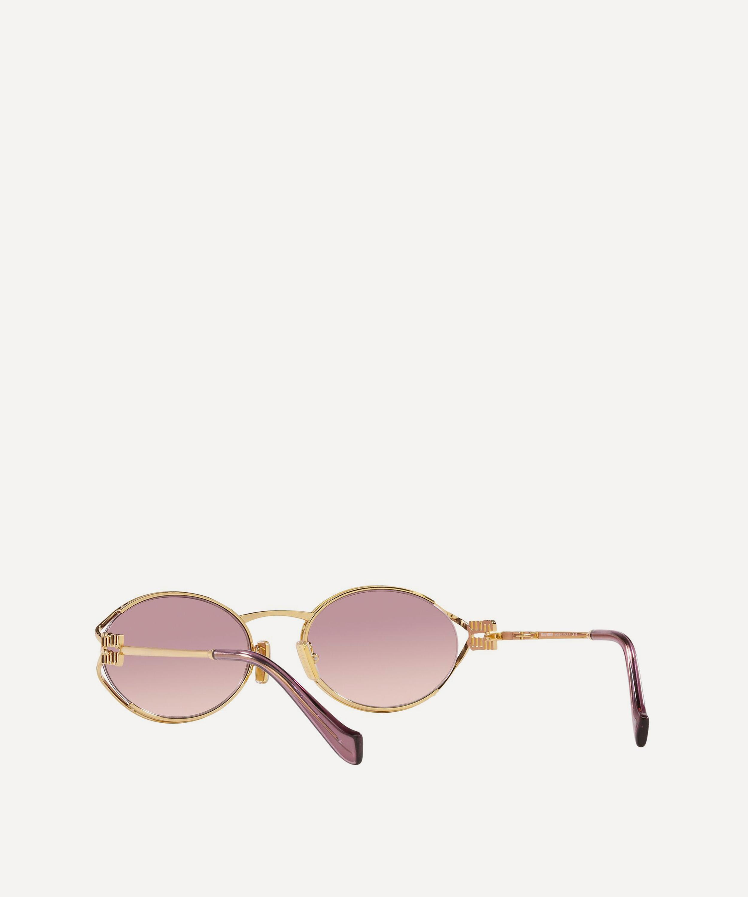 Miu Miu - Oval Sunglasses image number 2