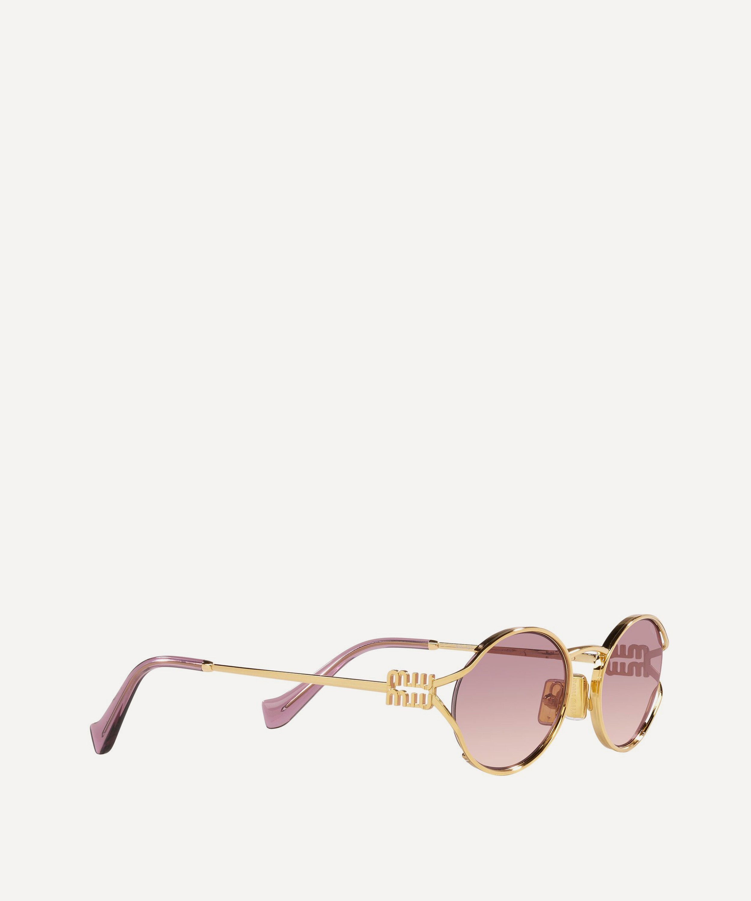 Miu Miu - Oval Sunglasses image number 2