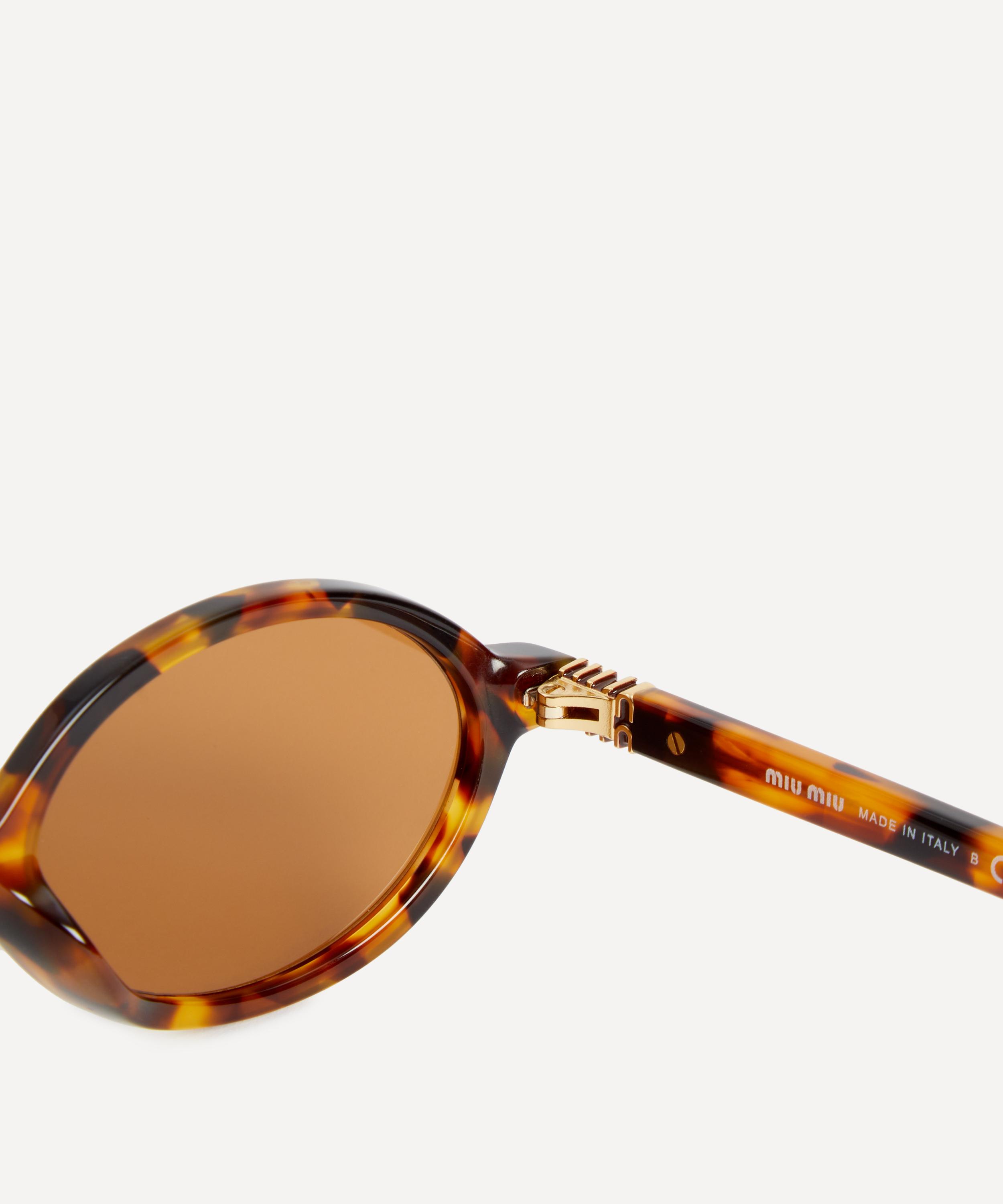 Miu Miu - Oval Sunglasses image number 3