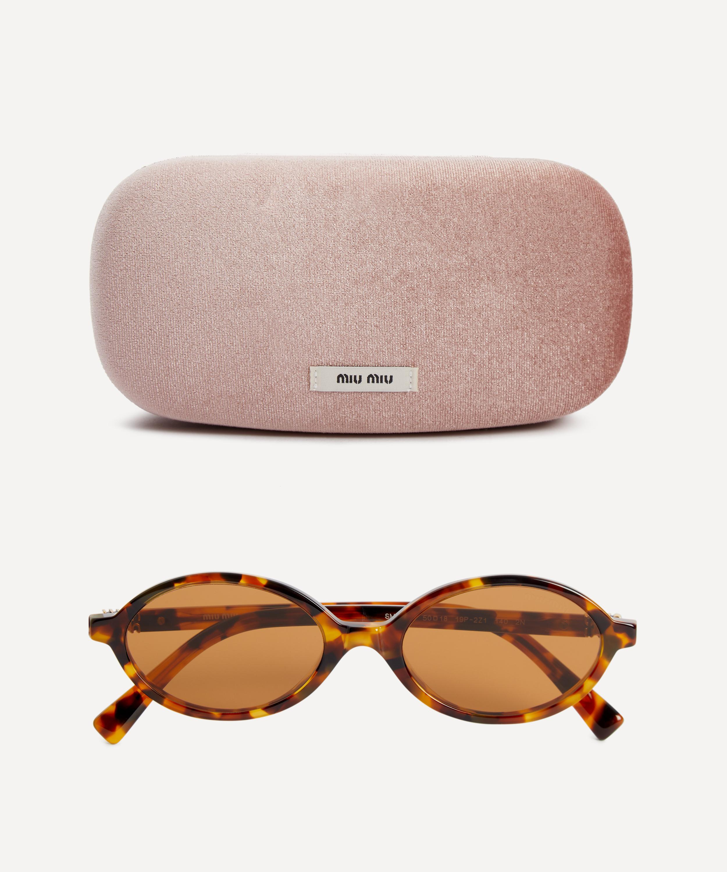 Miu Miu - Oval Sunglasses image number 3