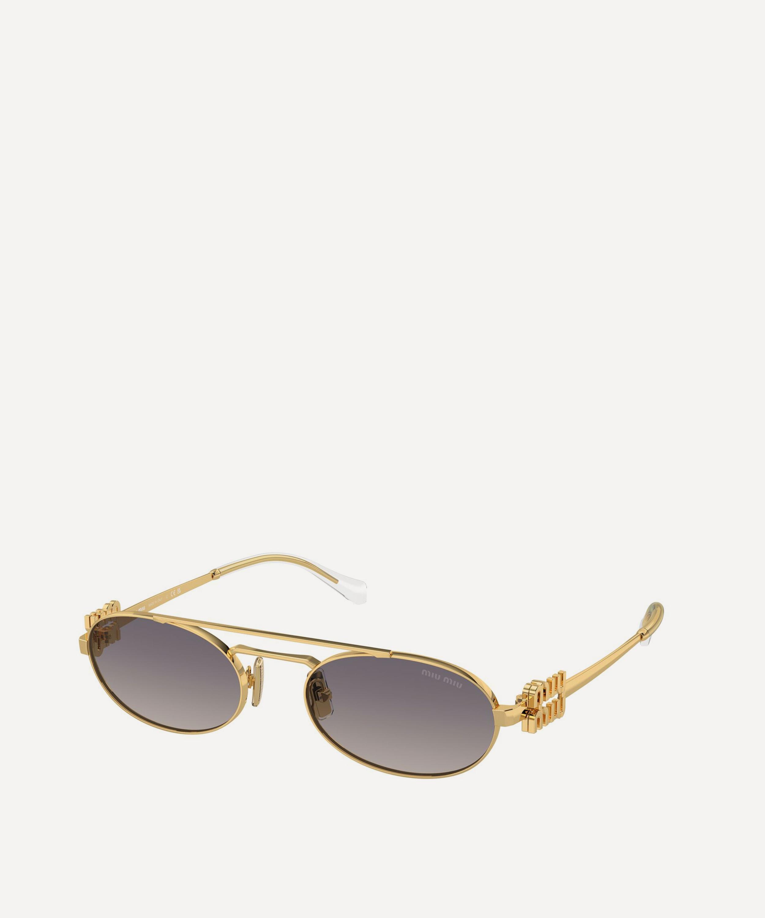 Miu Miu - Oval Sunglasses image number 0