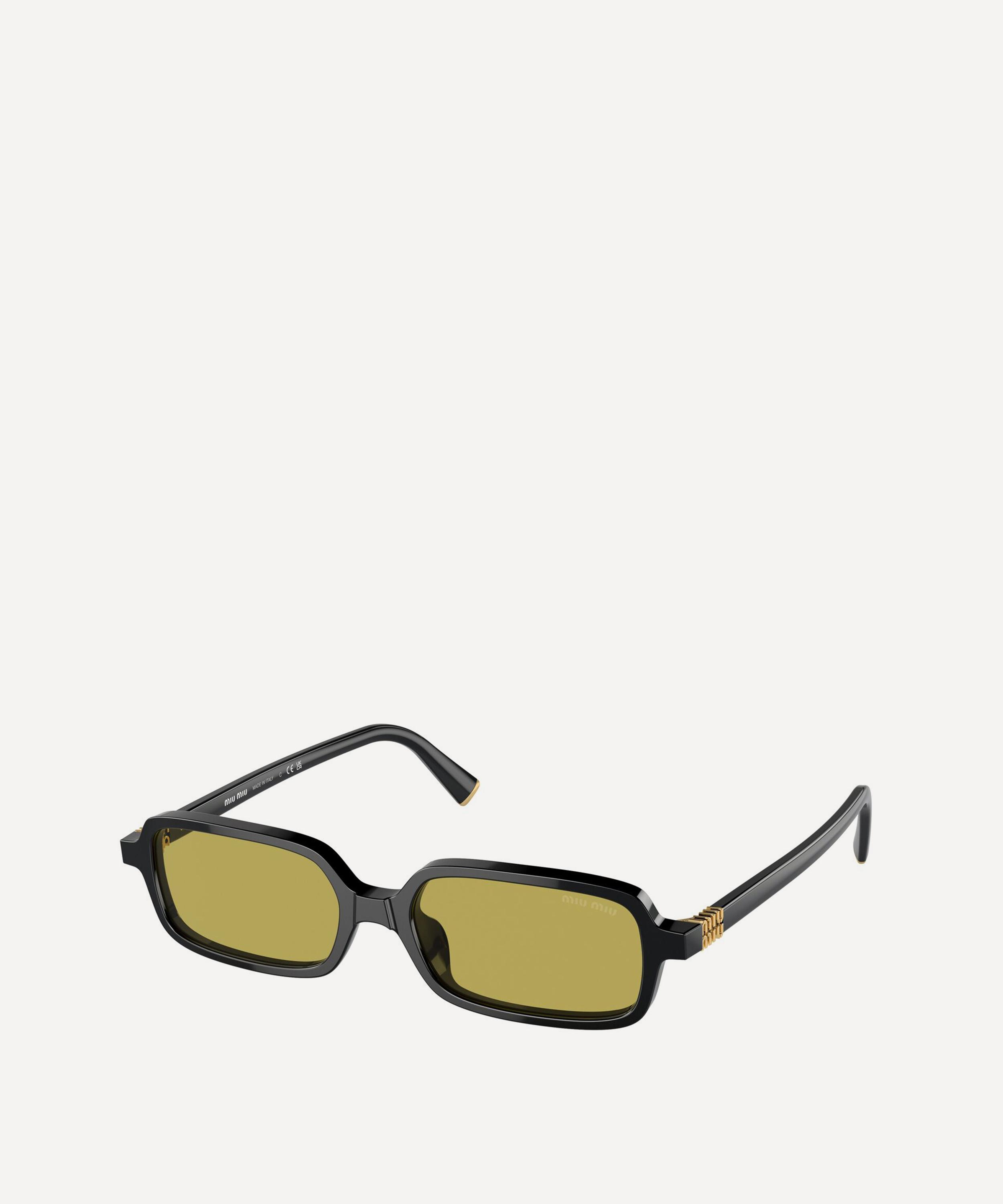 Miu Miu - Rectangle Sunglasses image number 0