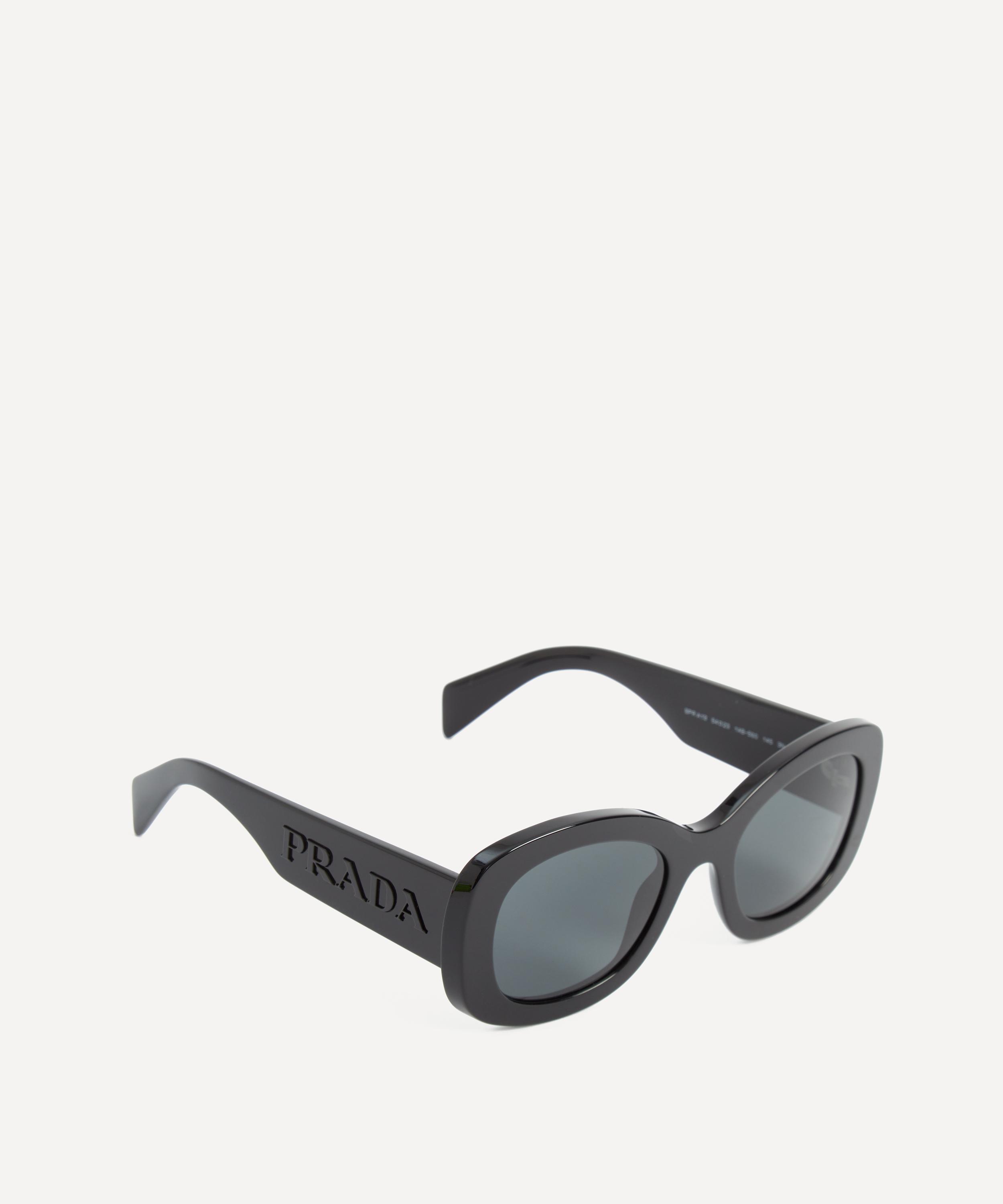 Prada - Oversized Oval Sunglasses image number 2