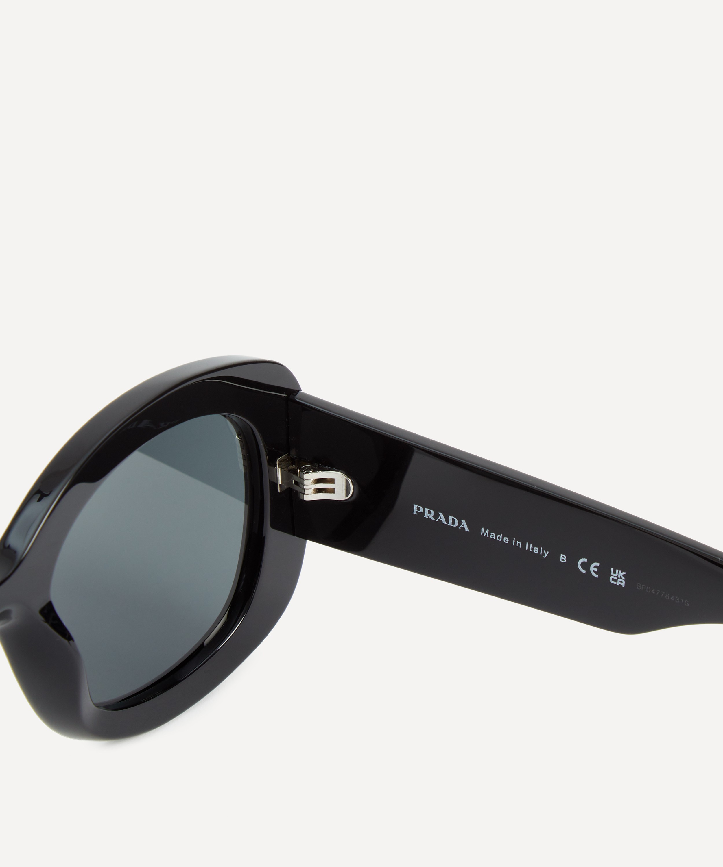 Prada - Oversized Oval Sunglasses image number 2