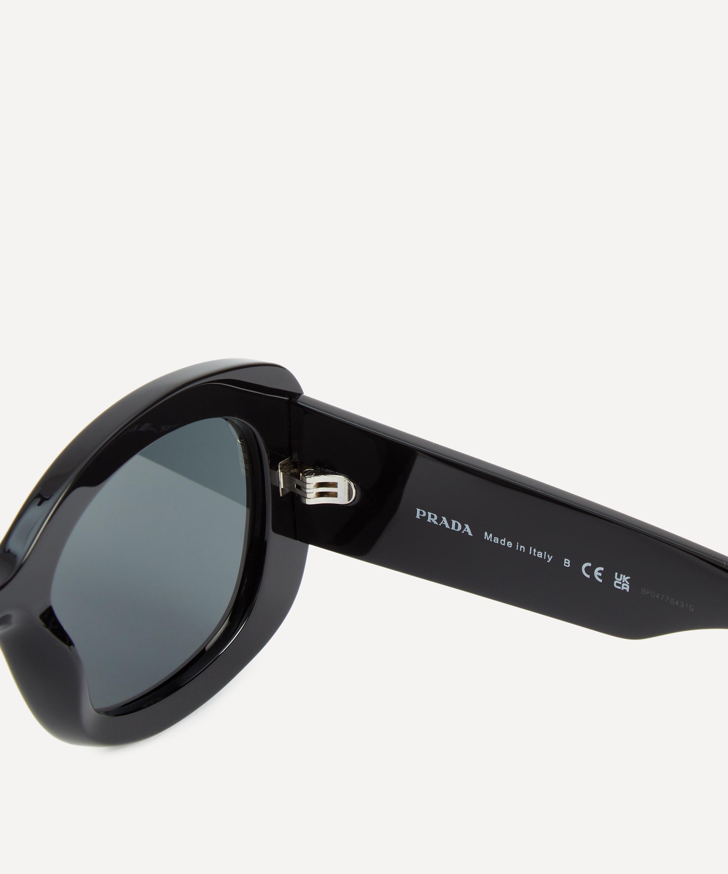 Prada - Oversized Oval Sunglasses image number 3