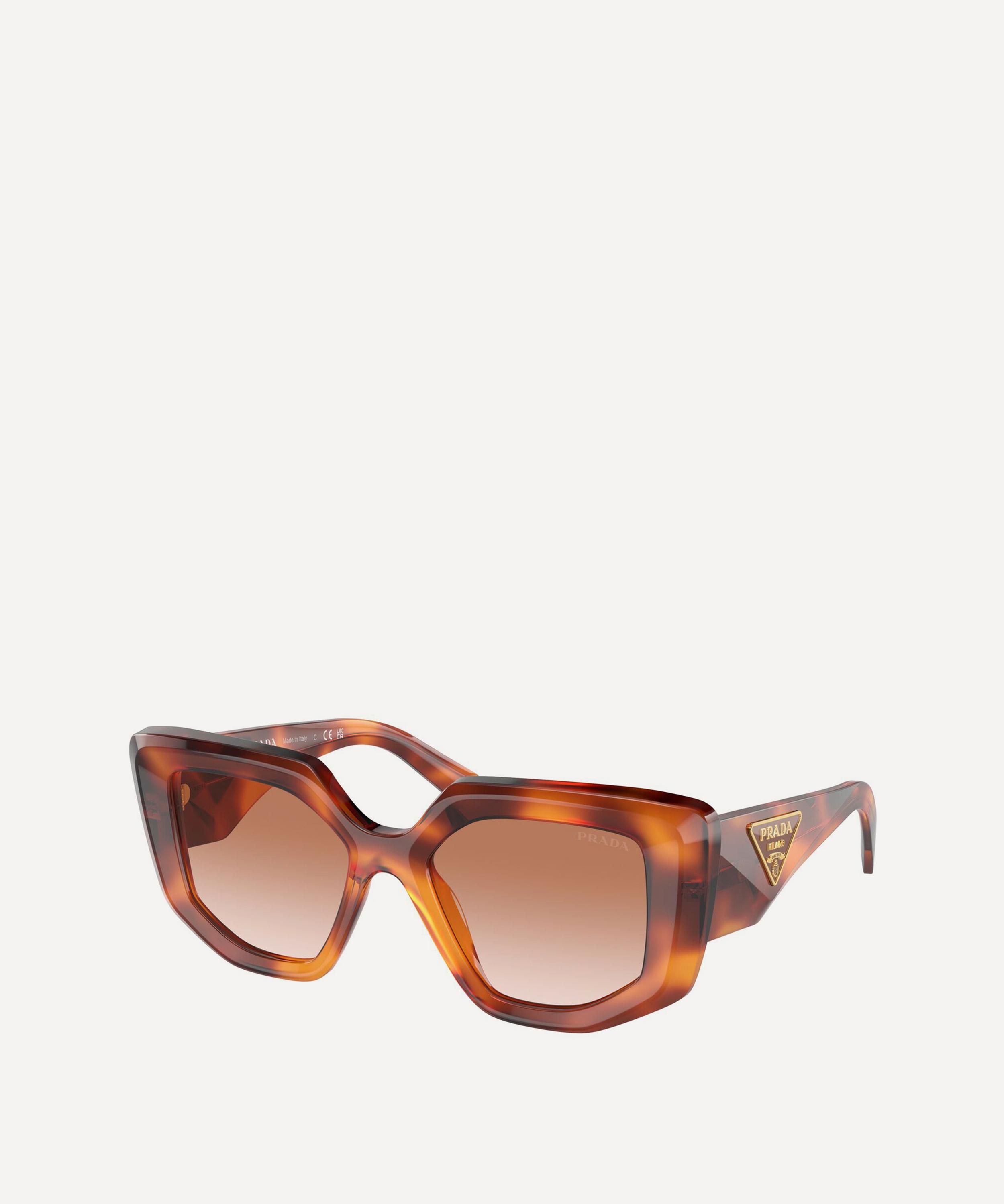 Prada - Oversized Hexagon Sunglasses image number 0