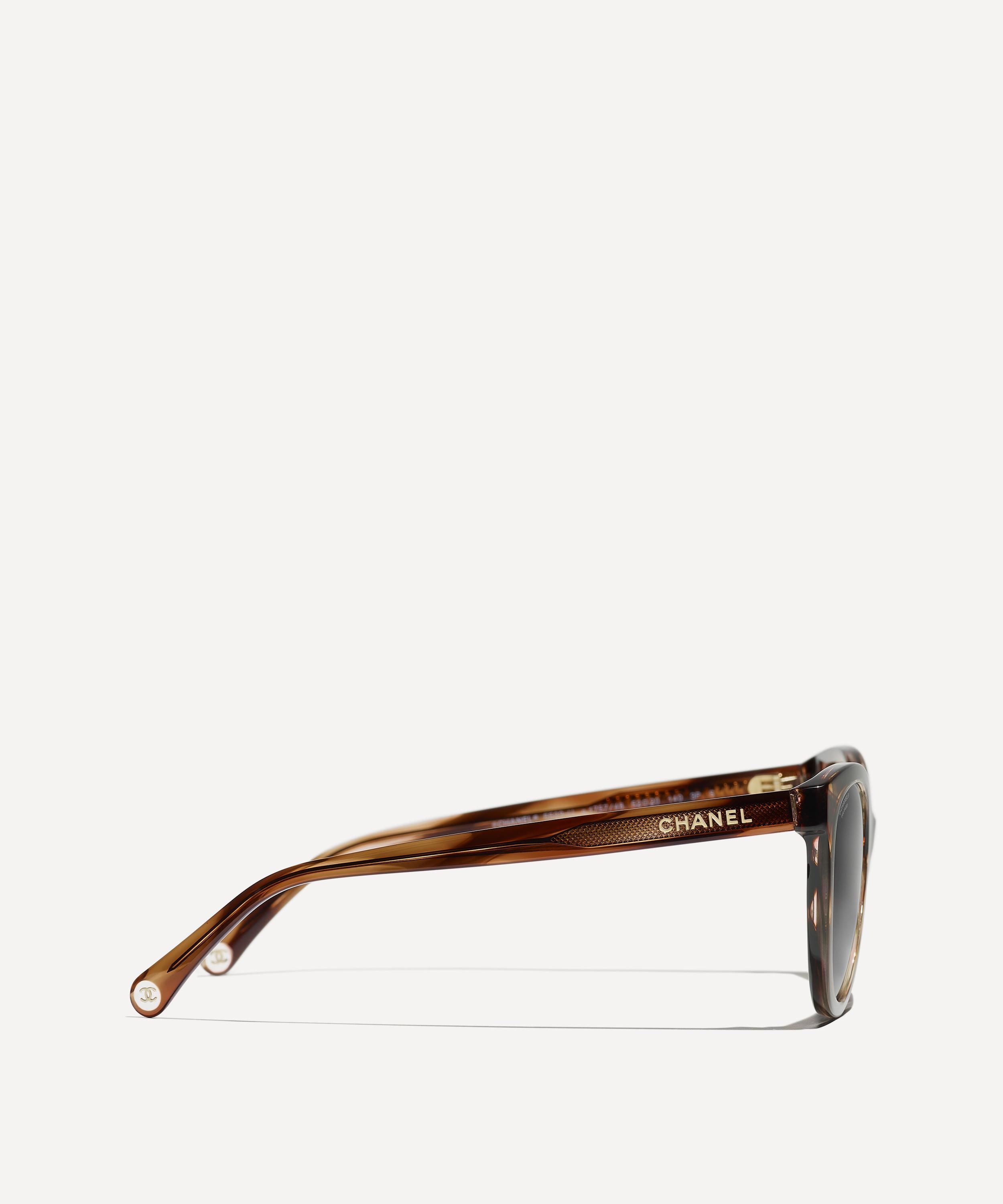 CHANEL - Round Tortoiseshell Sunglasses image number 2