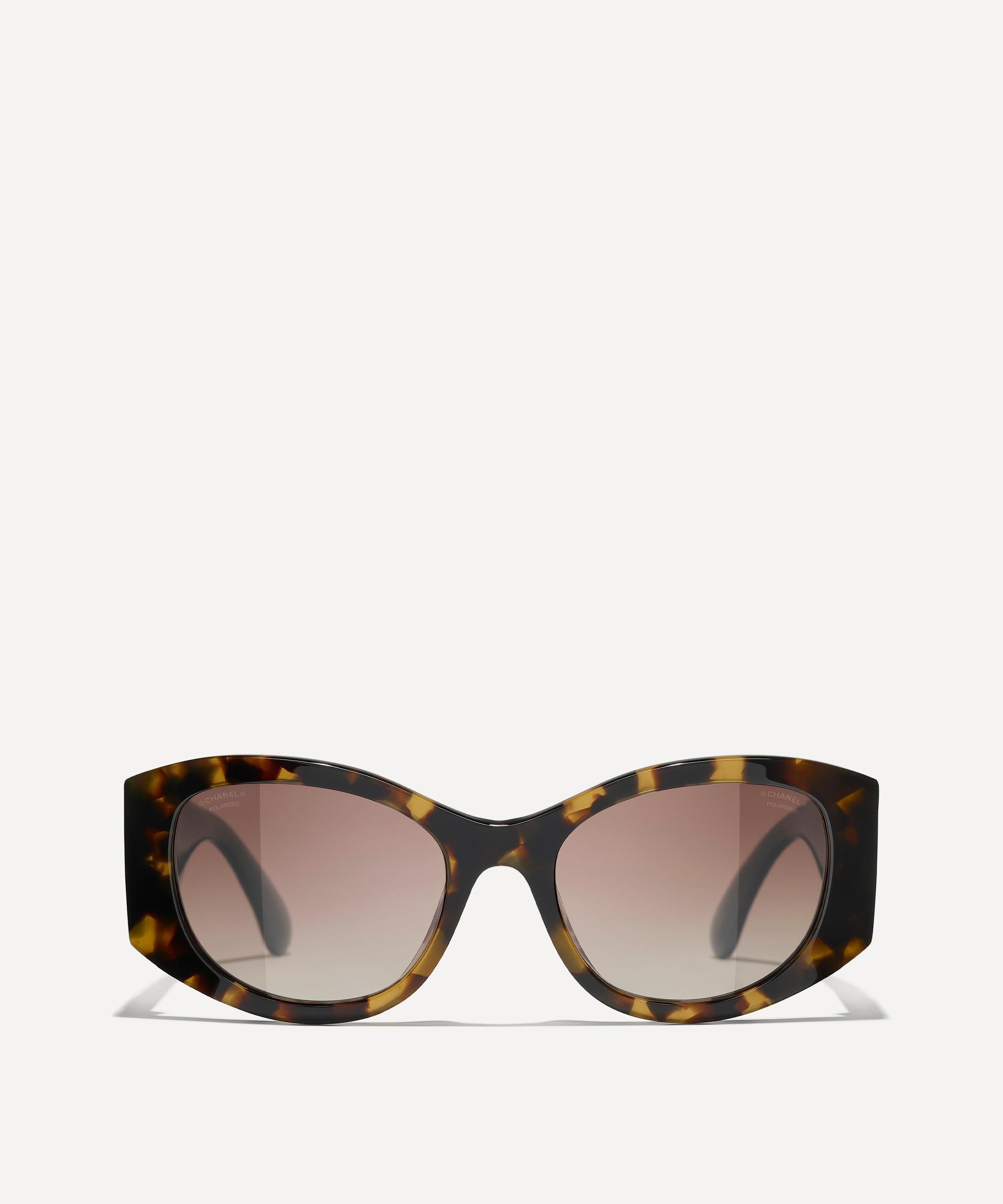 CHANEL - Oversized Oval Sunglasses image number 0