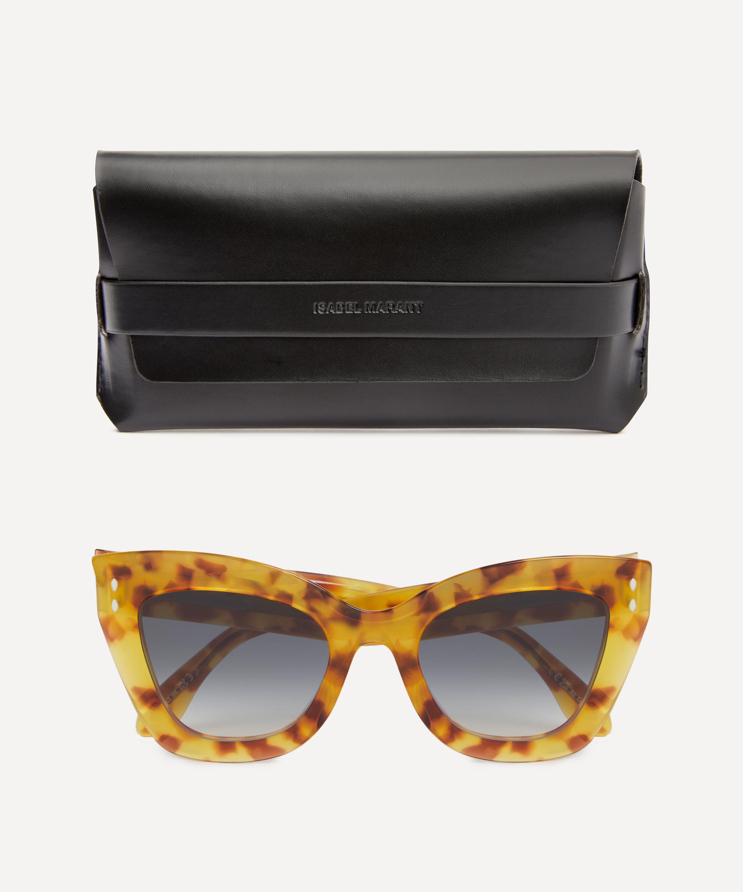 Isabel Marant - Chunky Acetate Cat-Eye Sunglasses image number 3