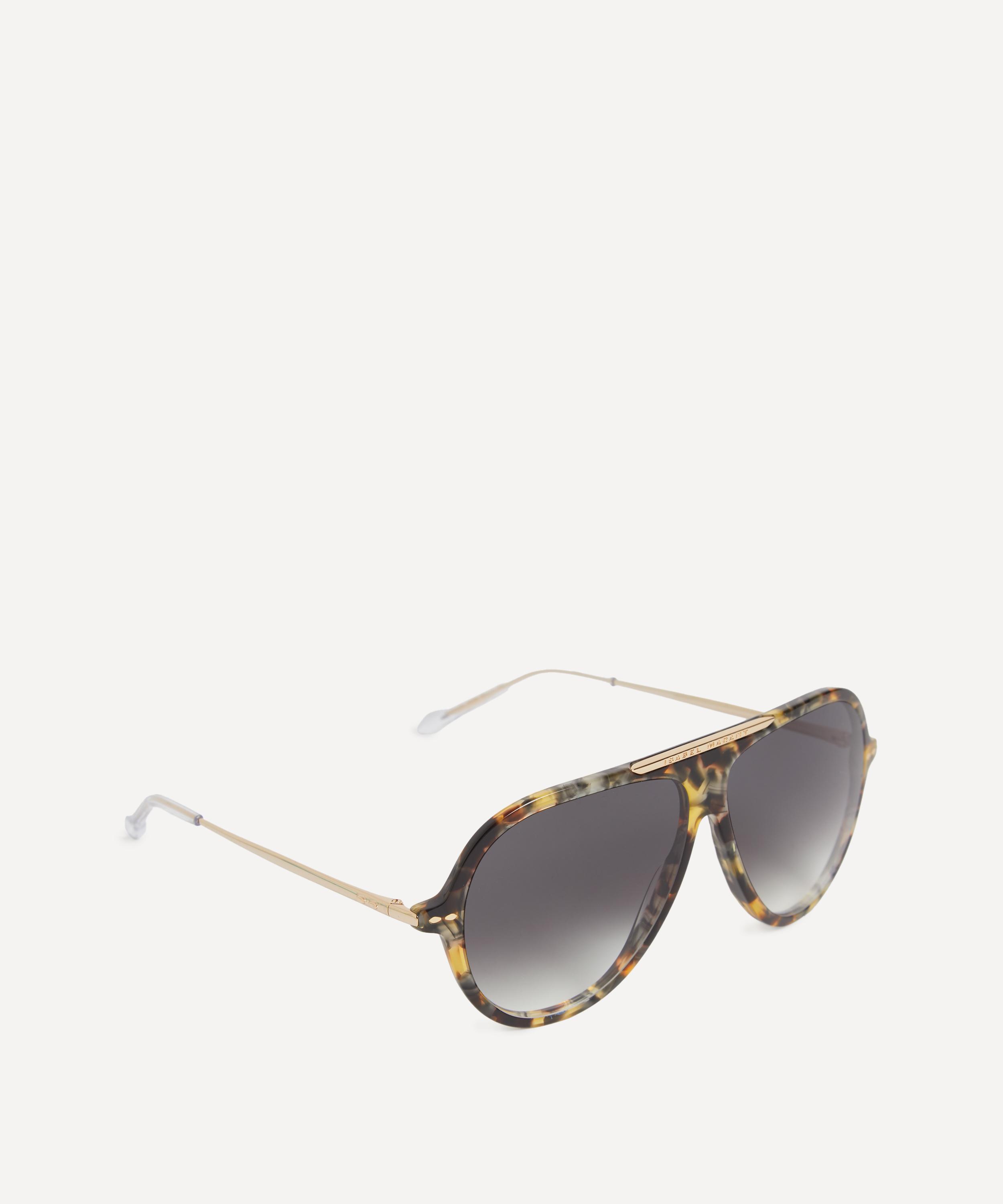 Isabel Marant - Oversized Aviator Acetate Sunglasses image number 1