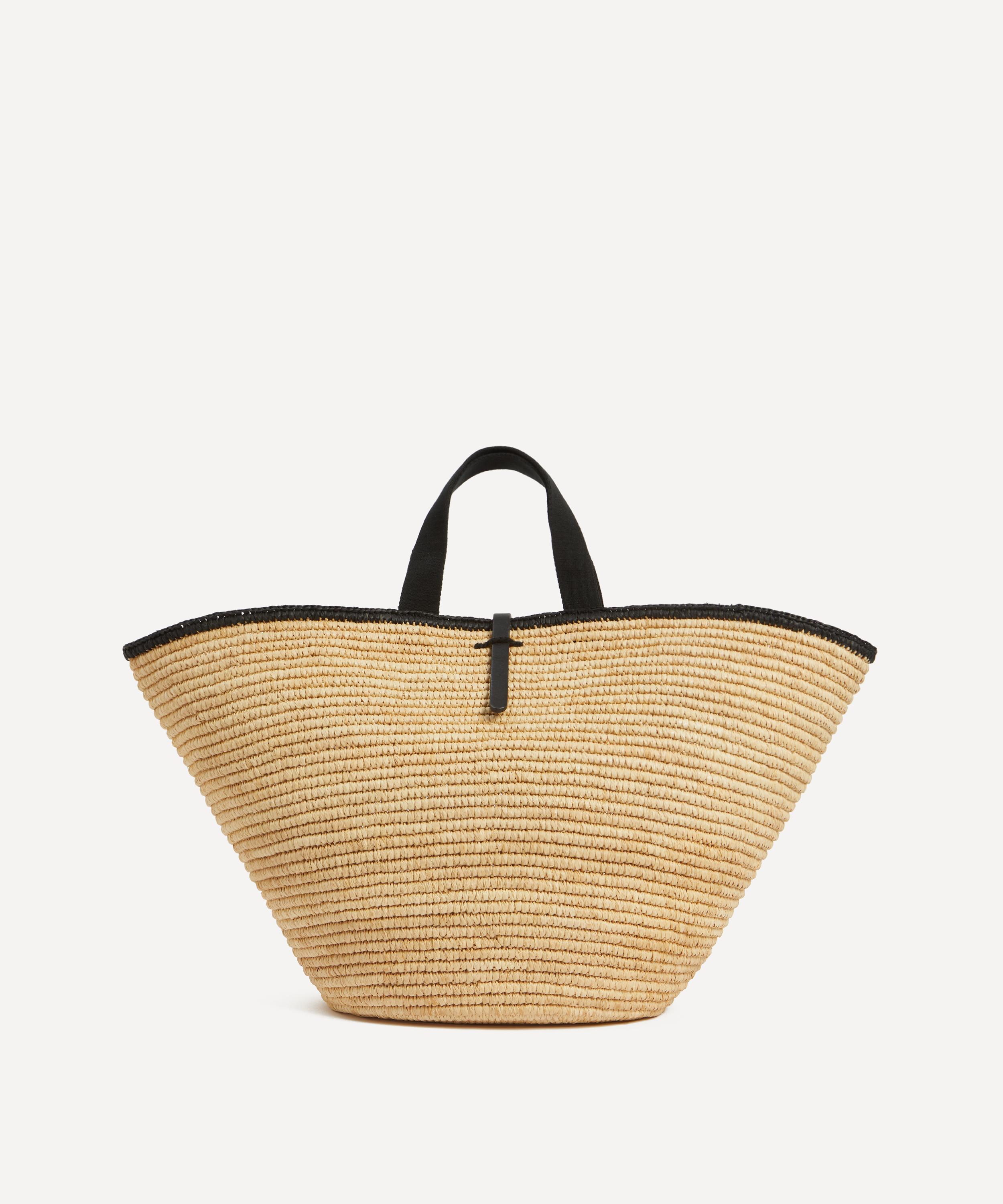 Maison N.H Paris - Carla Grand Raffia Basket Bag