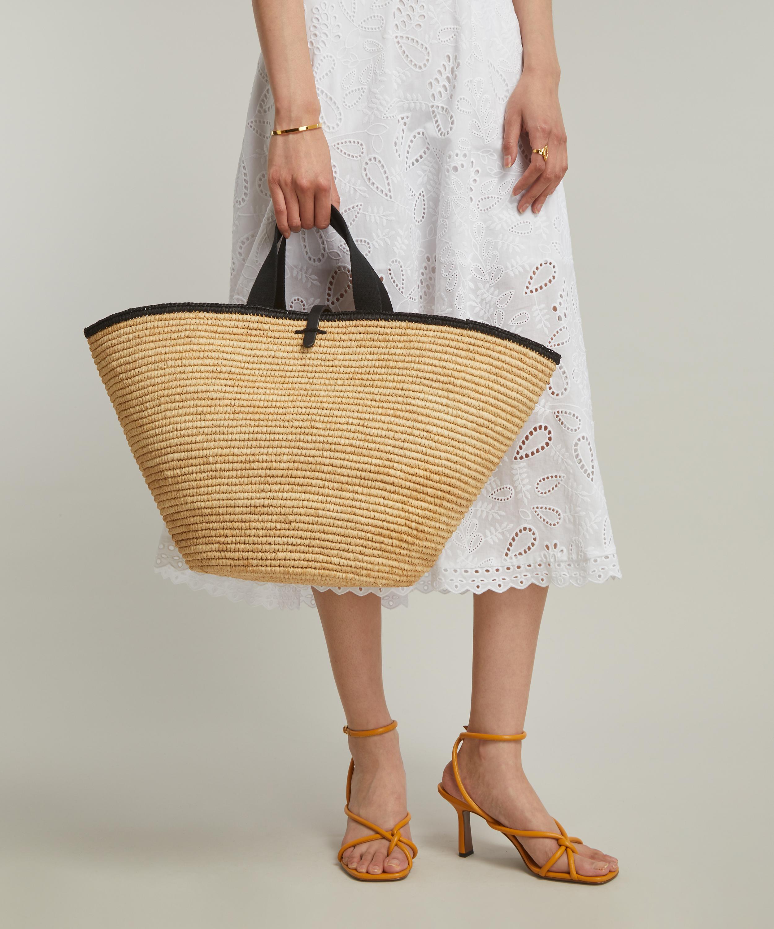 Maison N.H Paris - Carla Grand Raffia Basket Bag image number 1