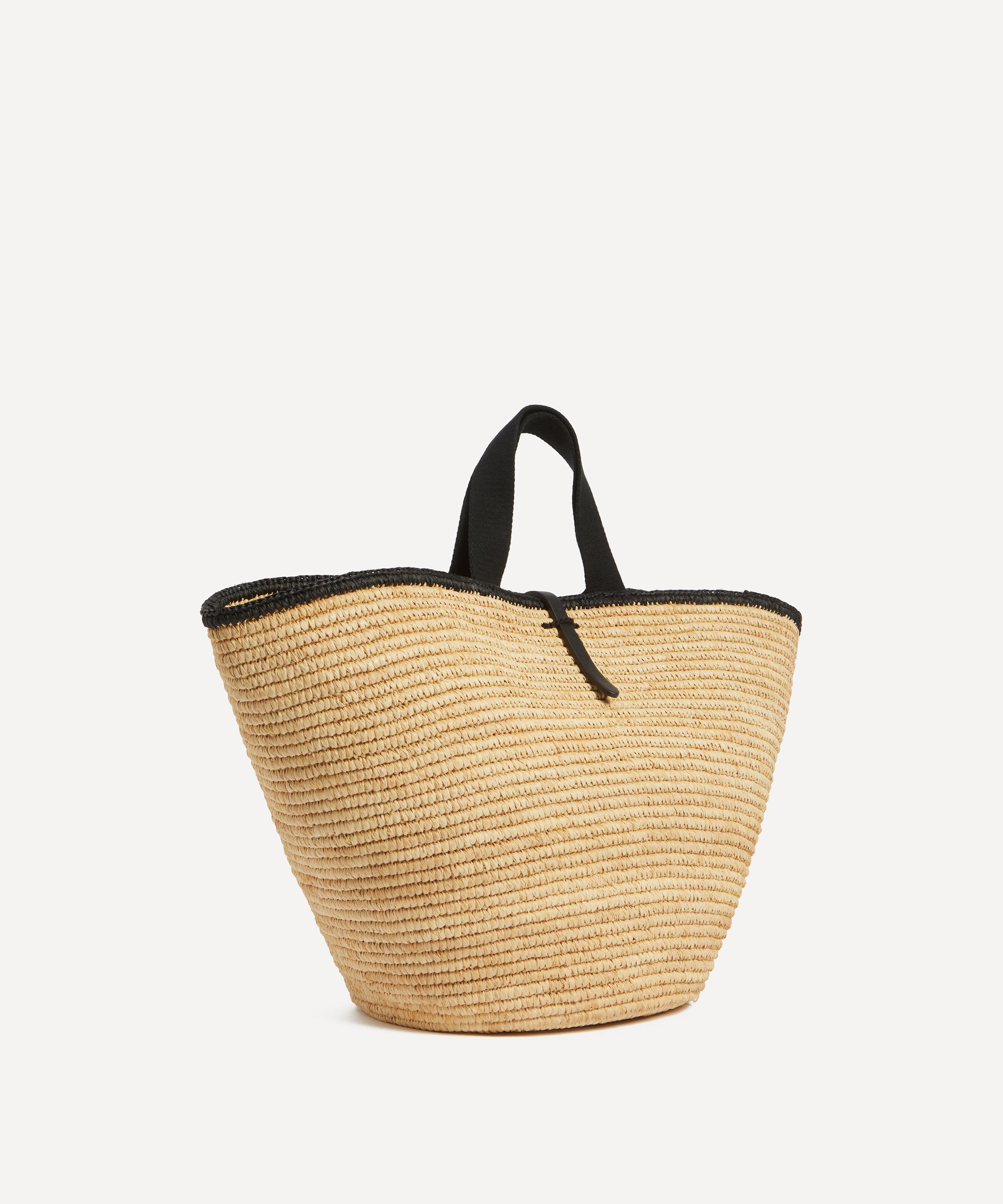 Maison N.H Paris - Carla Grand Raffia Basket Bag image number 2