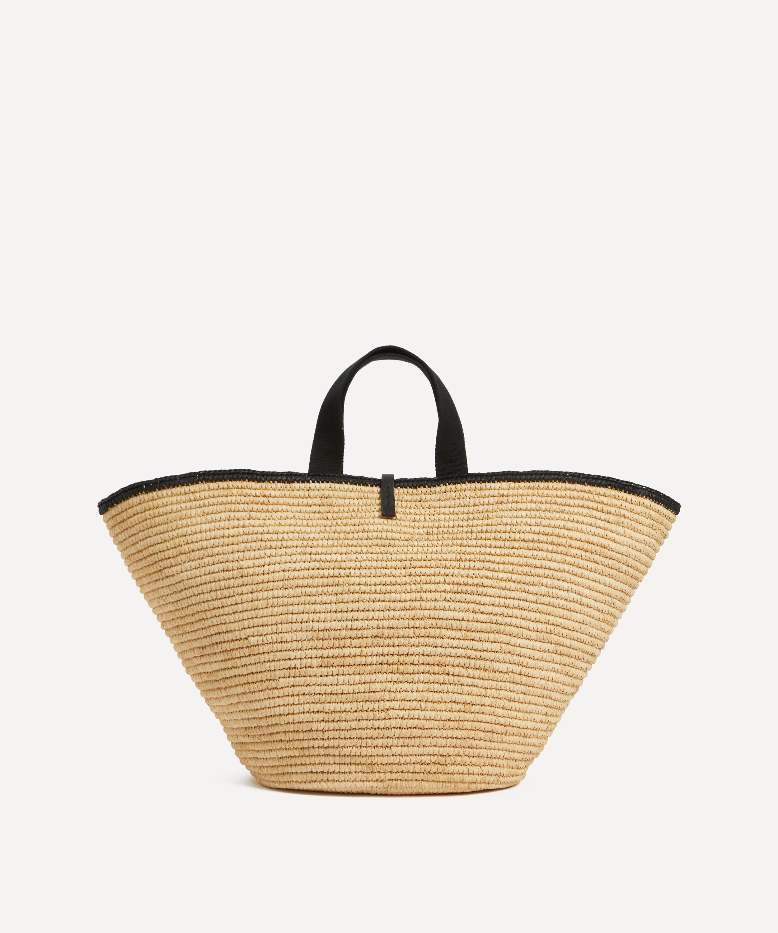 Maison N.H Paris - Carla Grand Raffia Basket Bag image number 3