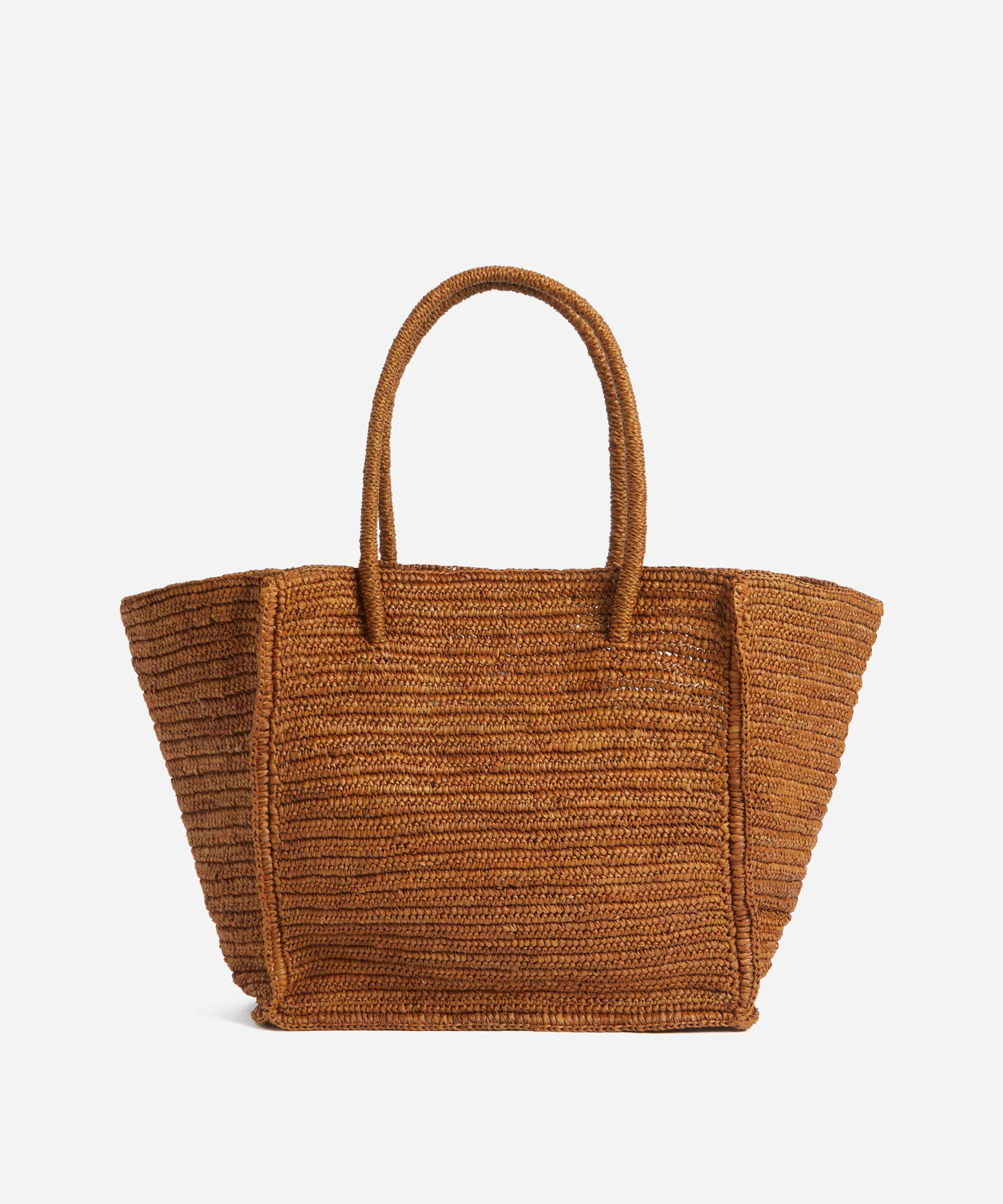 Maison N.H Paris - Avril Raffia Tote Bag image number 0