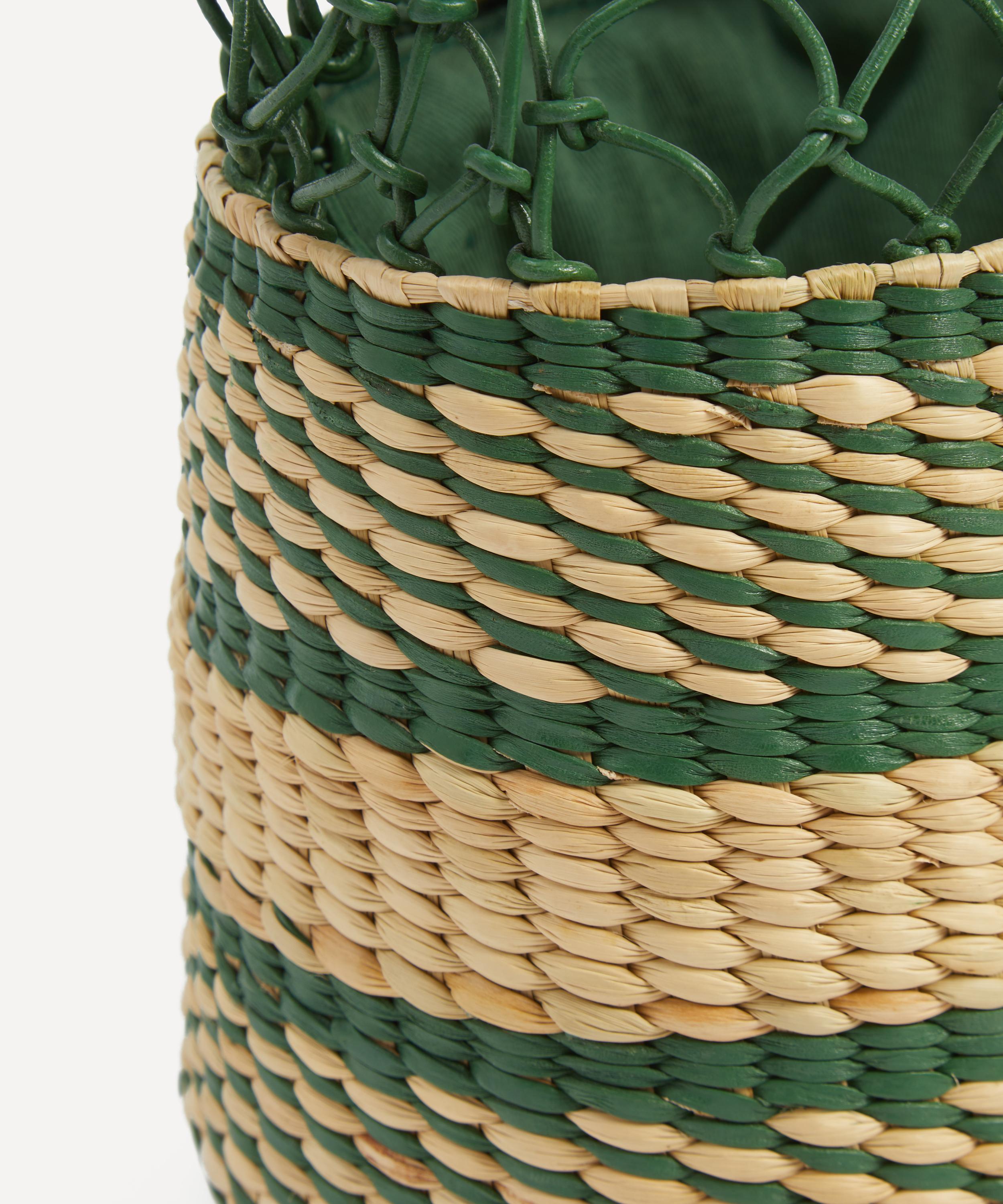 Maison N.H Paris - Varkala Woven Bucket Bag image number 4